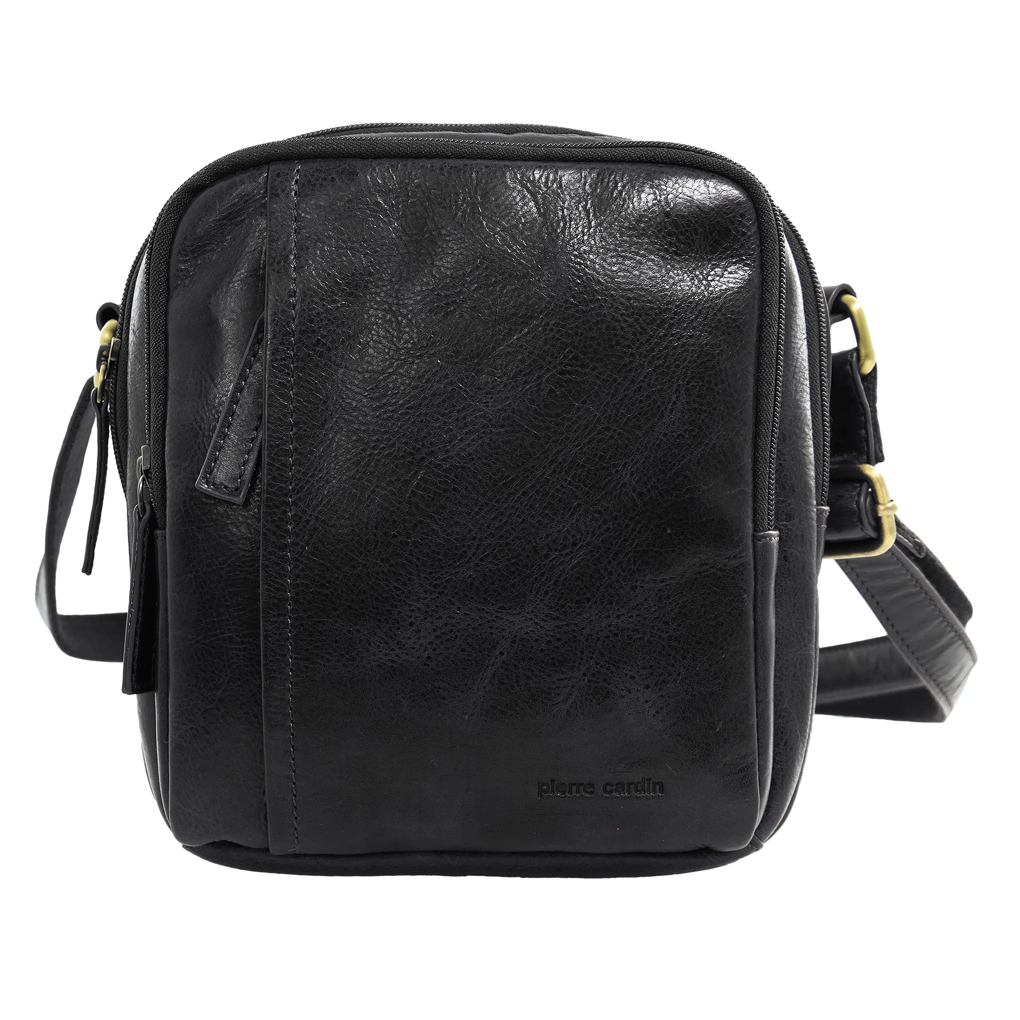 Pierre Cardin Men's Leather Classic Cross-Body Bag - Image 3