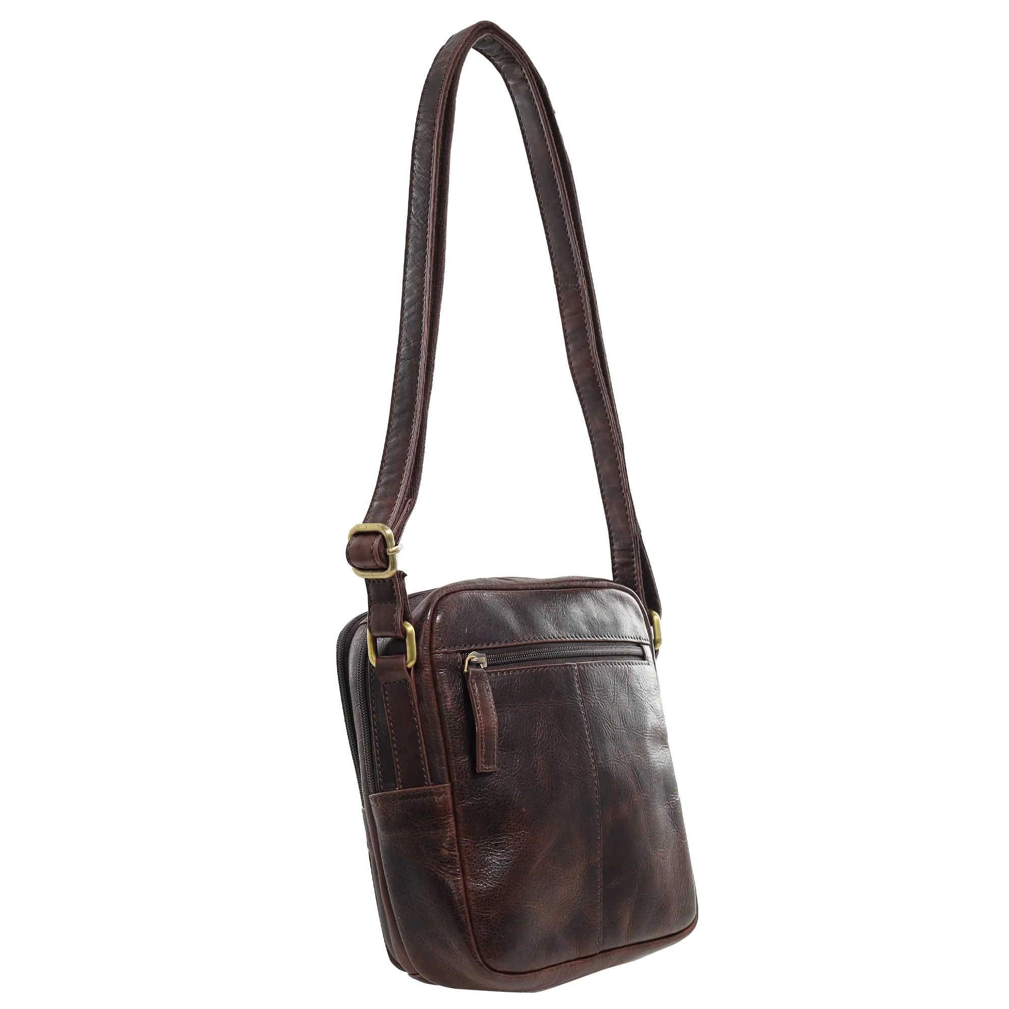 Pierre Cardin Men's Leather Classic Cross-Body Bag - Image 5