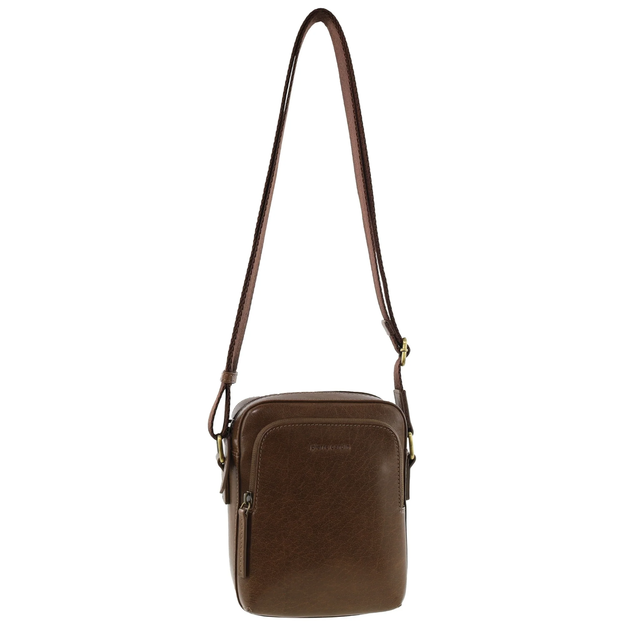 Pierre Cardin Men's Leather Classic Crossbody Bag - Image 3