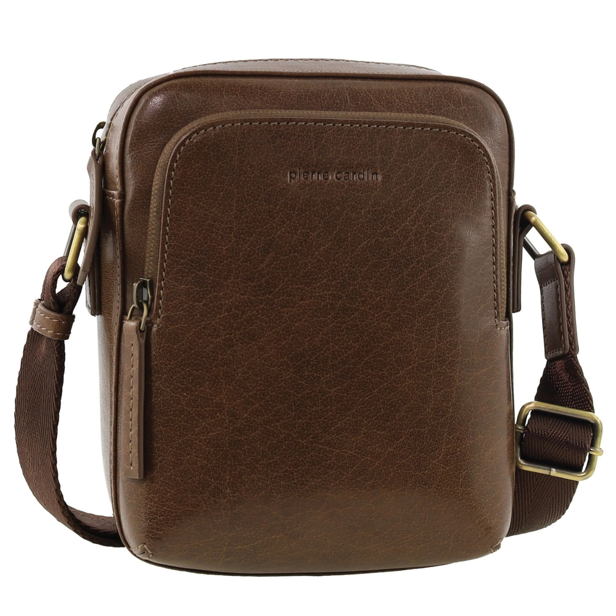 Pierre Cardin Men's Leather Classic Crossbody Bag - Image 4