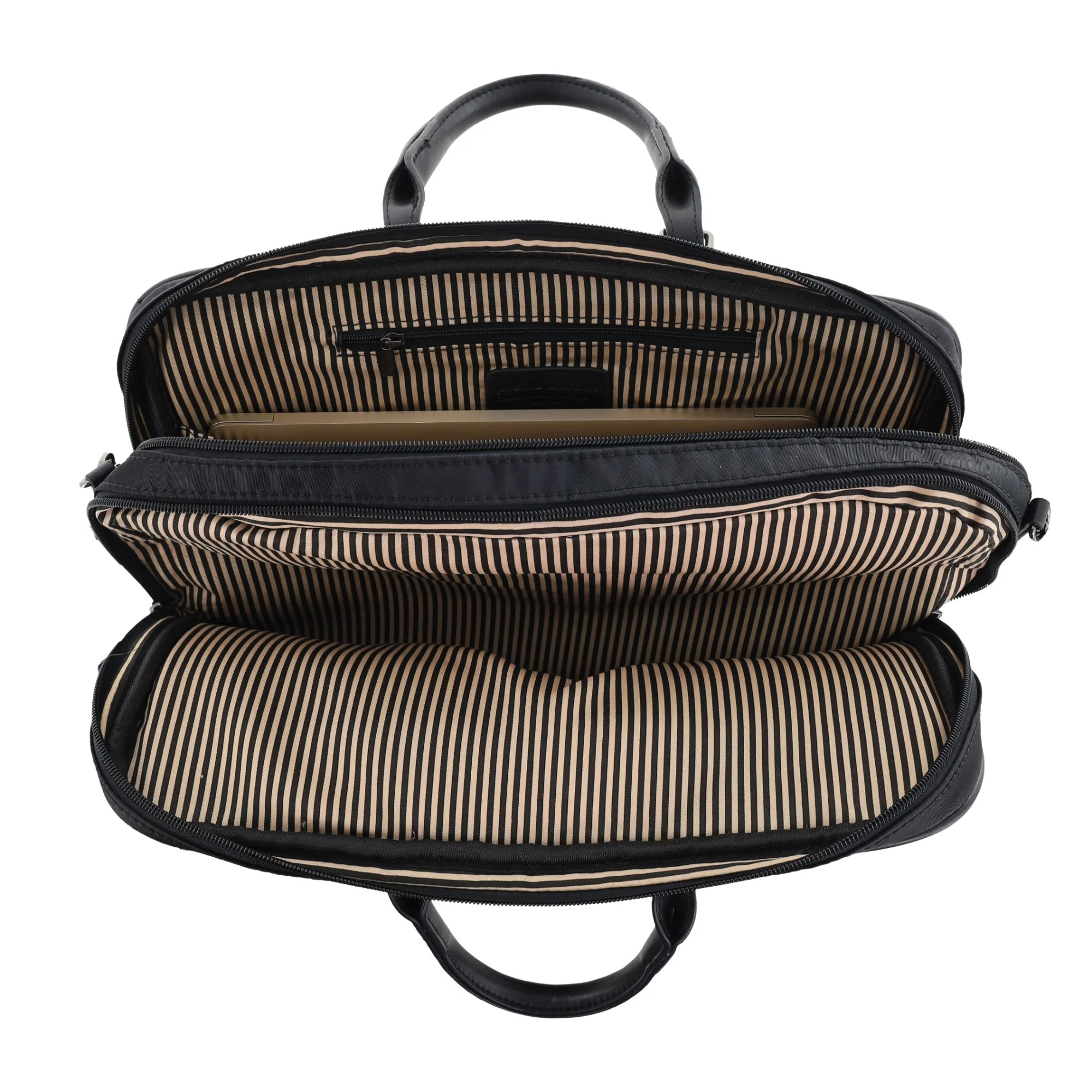 Pierre Cardin Men's Nylon Business Laptop Bag - Image 3