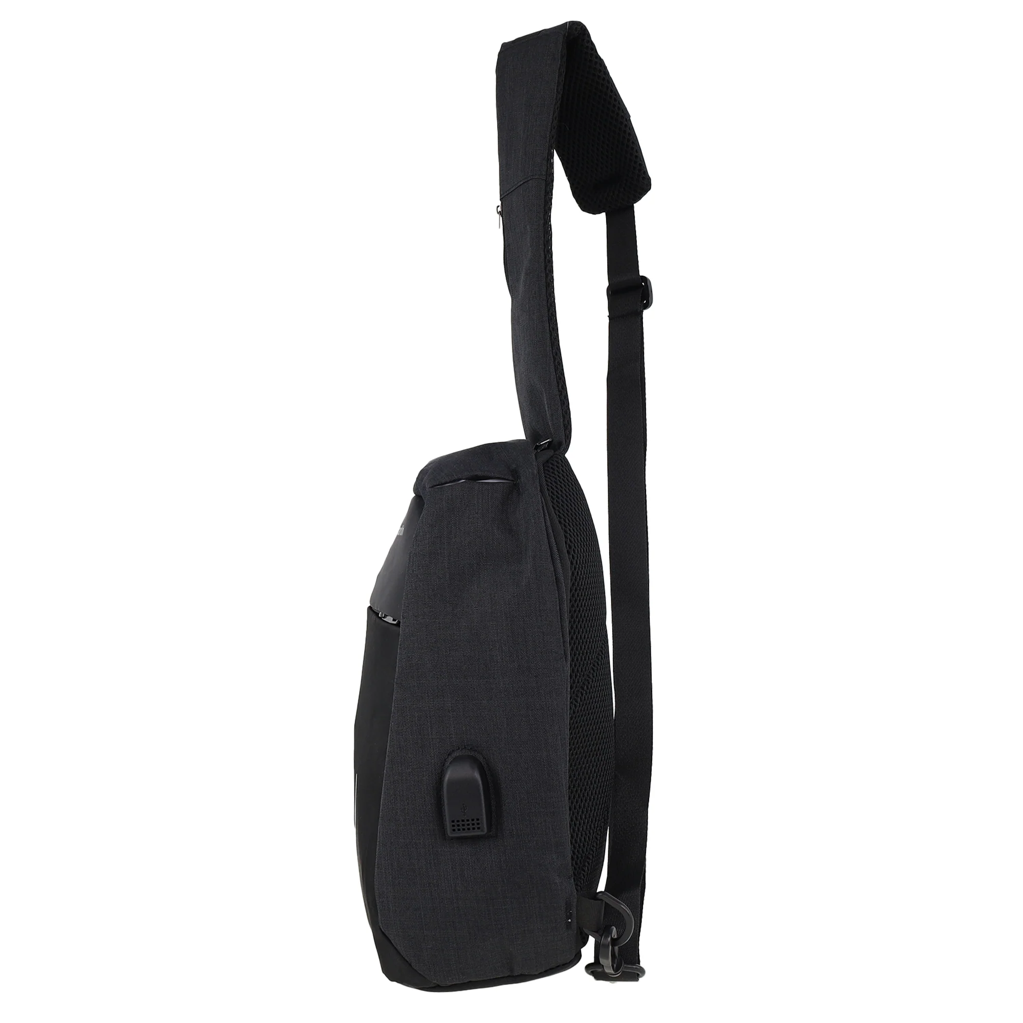 Pierre Cardin Mens Nylon Sling Bag - Image 3