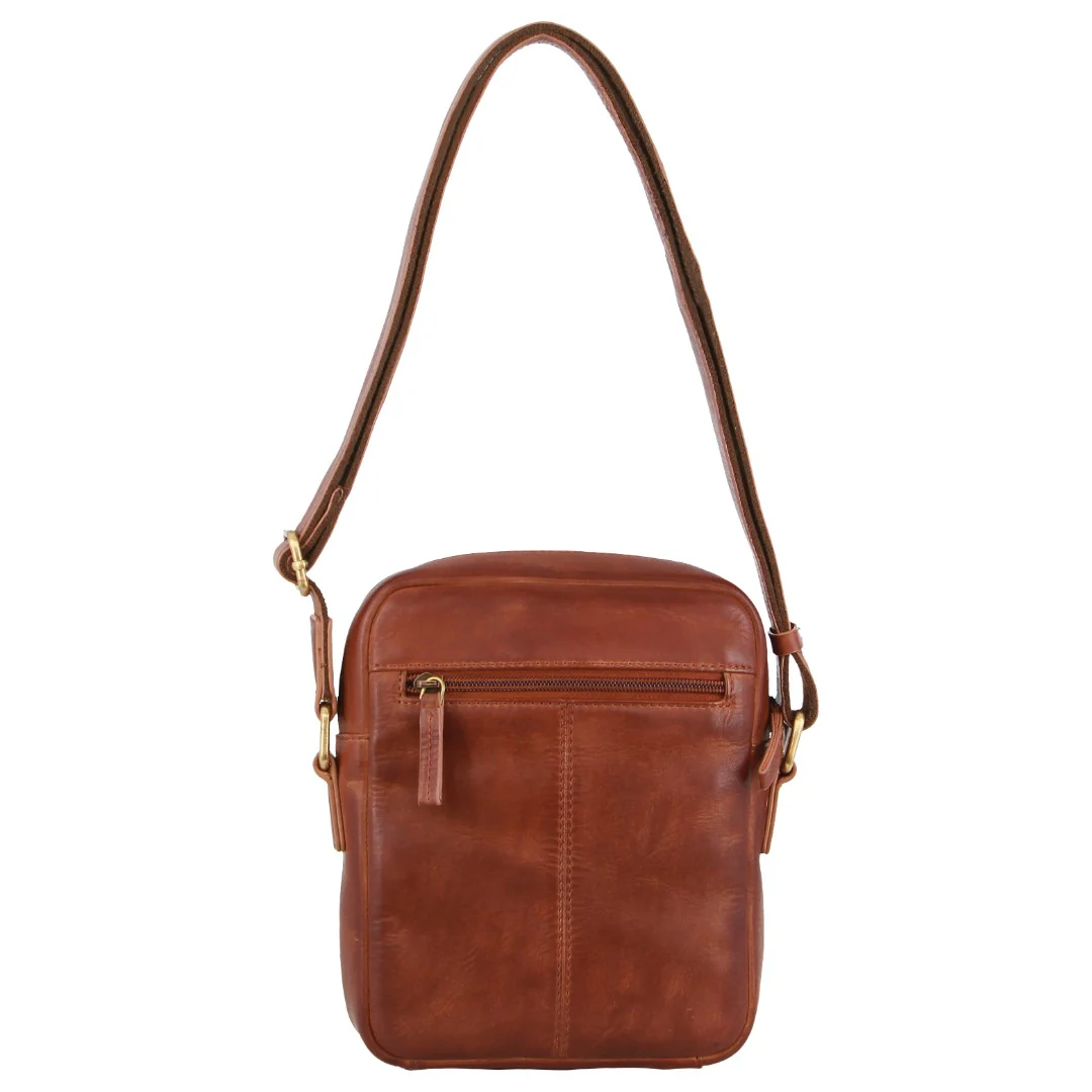 Pierre Cardin Men's Leather Crossbody Bag - Image 4
