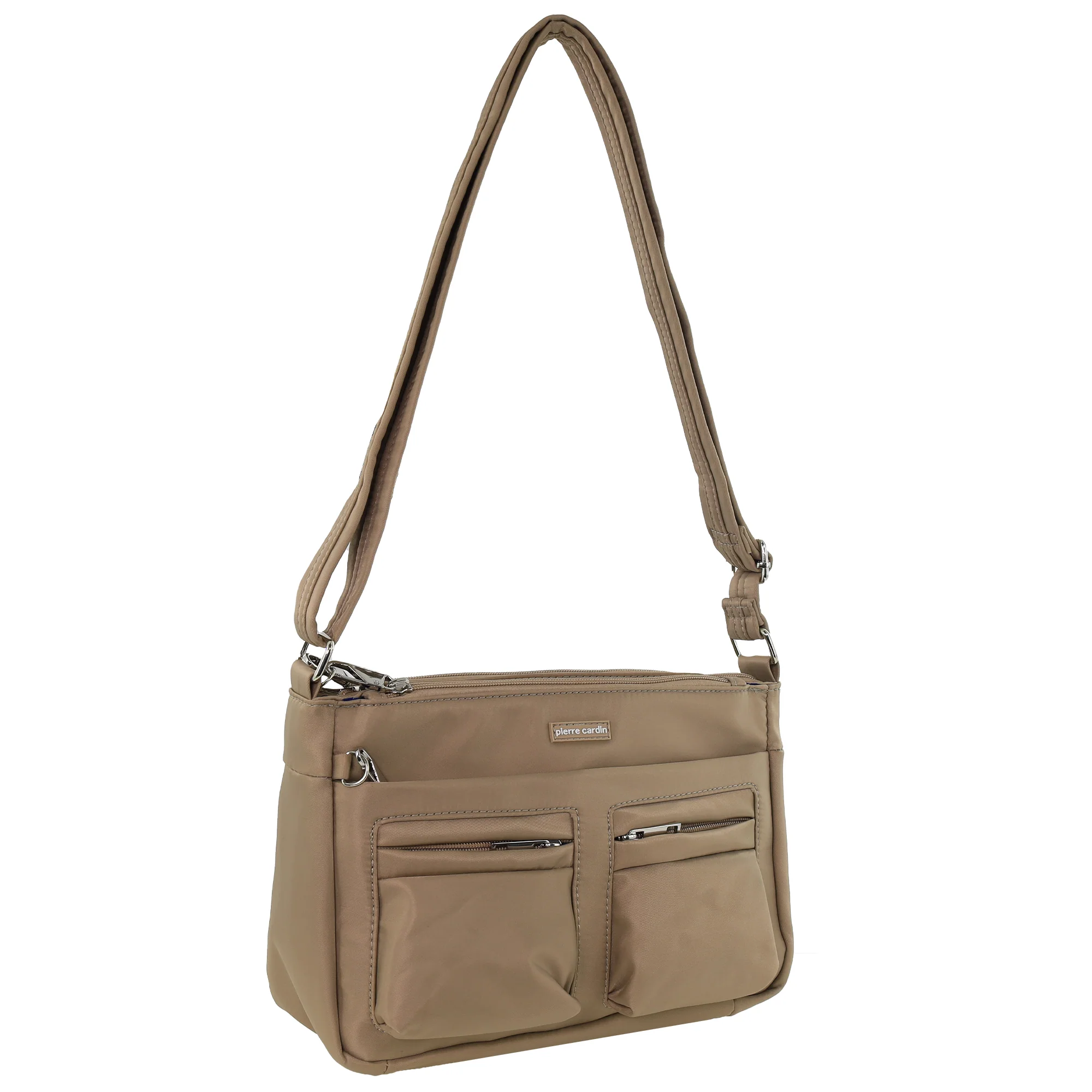 Pierre Cardin Nylon Anti-Theft Cross Body Bag