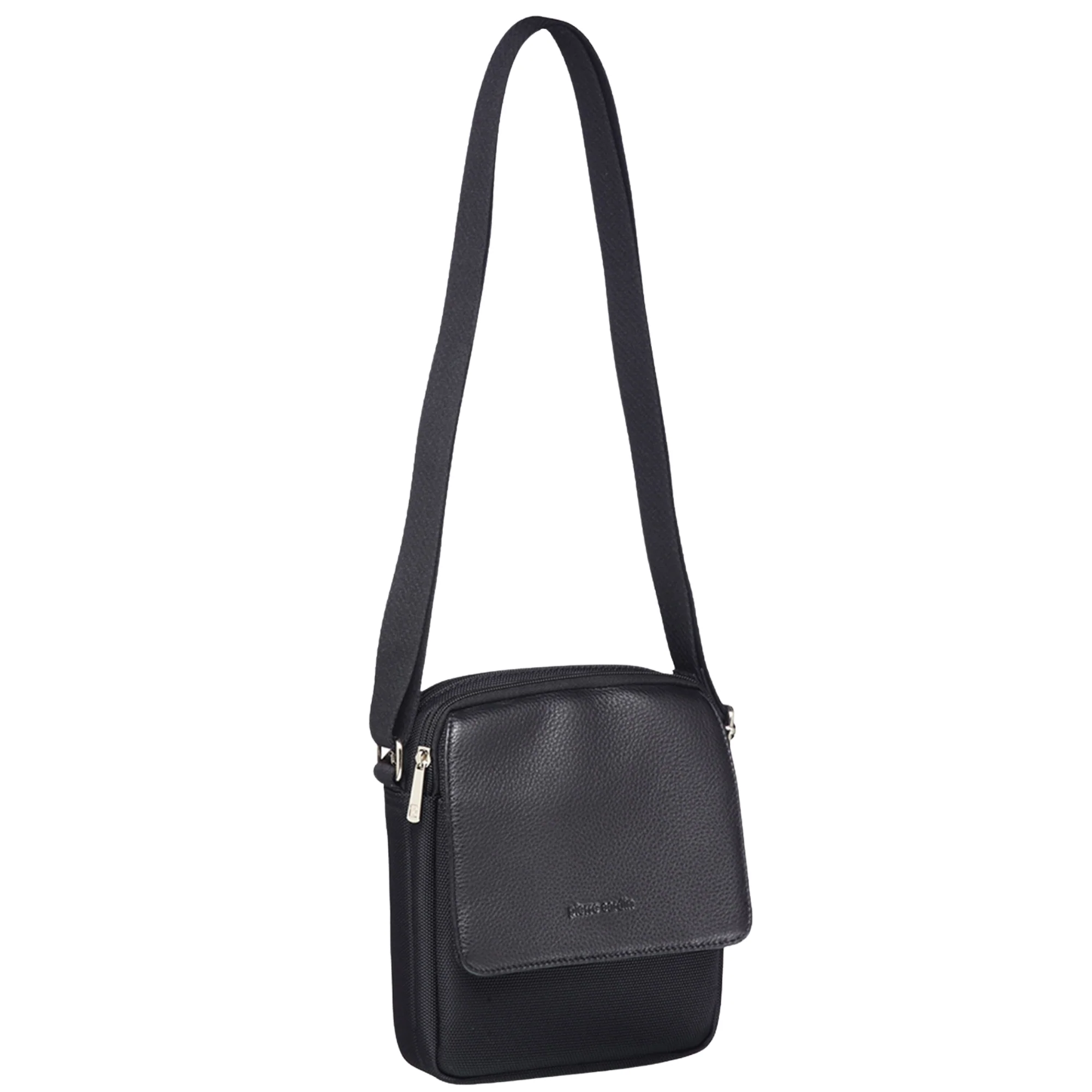 Pierre Cardin Nylon with Leather Trim Travel Bag