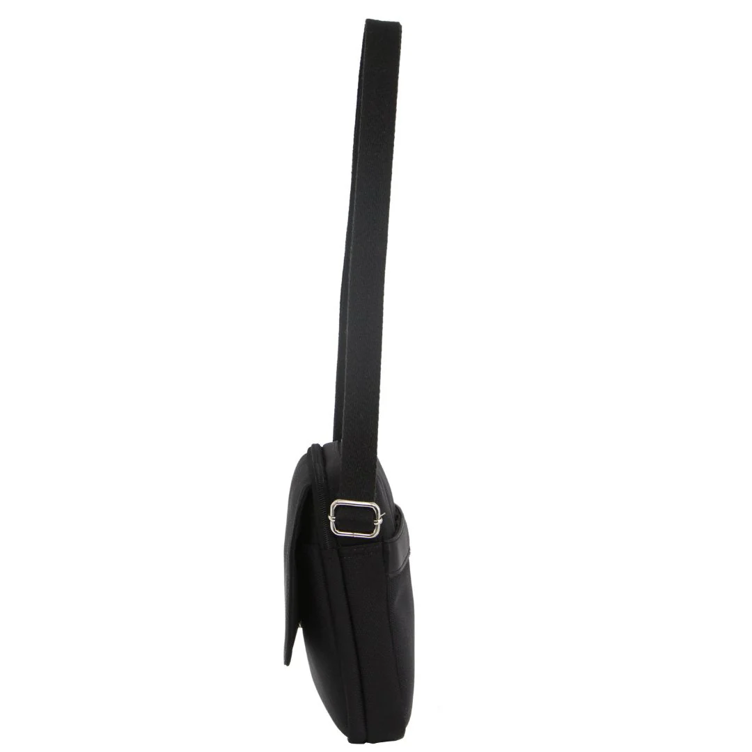 Pierre Cardin Nylon with Leather Trim Travel Bag - Image 4