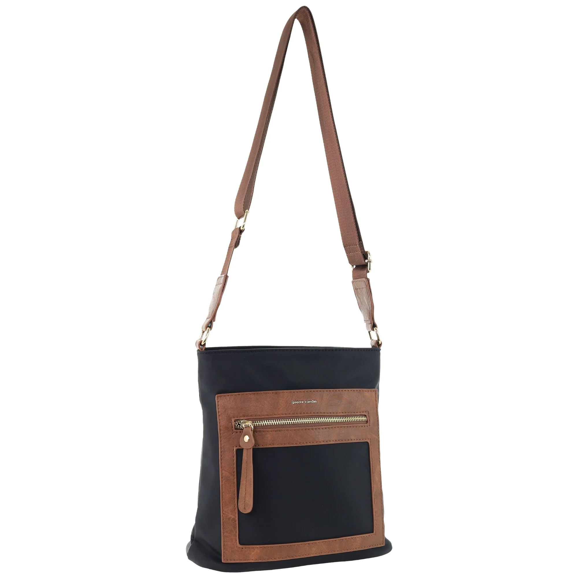 Pierre Cardin RFID Lightweight Nylon Crossbody Bag