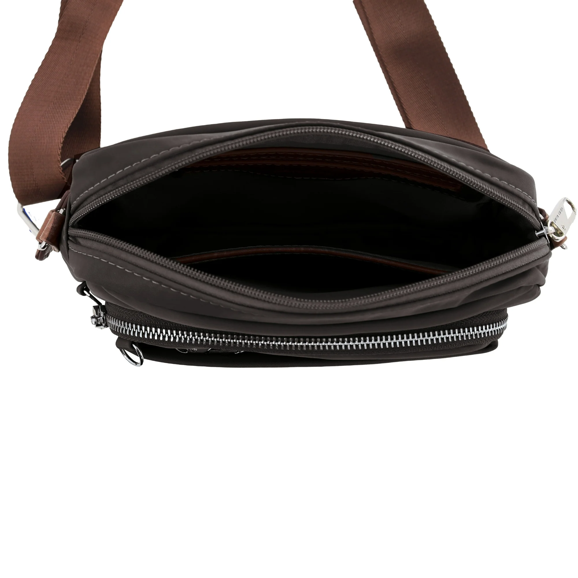 Pierre Cardin RFID Anti-Theft Nylon Crossbody Bag - Image 3