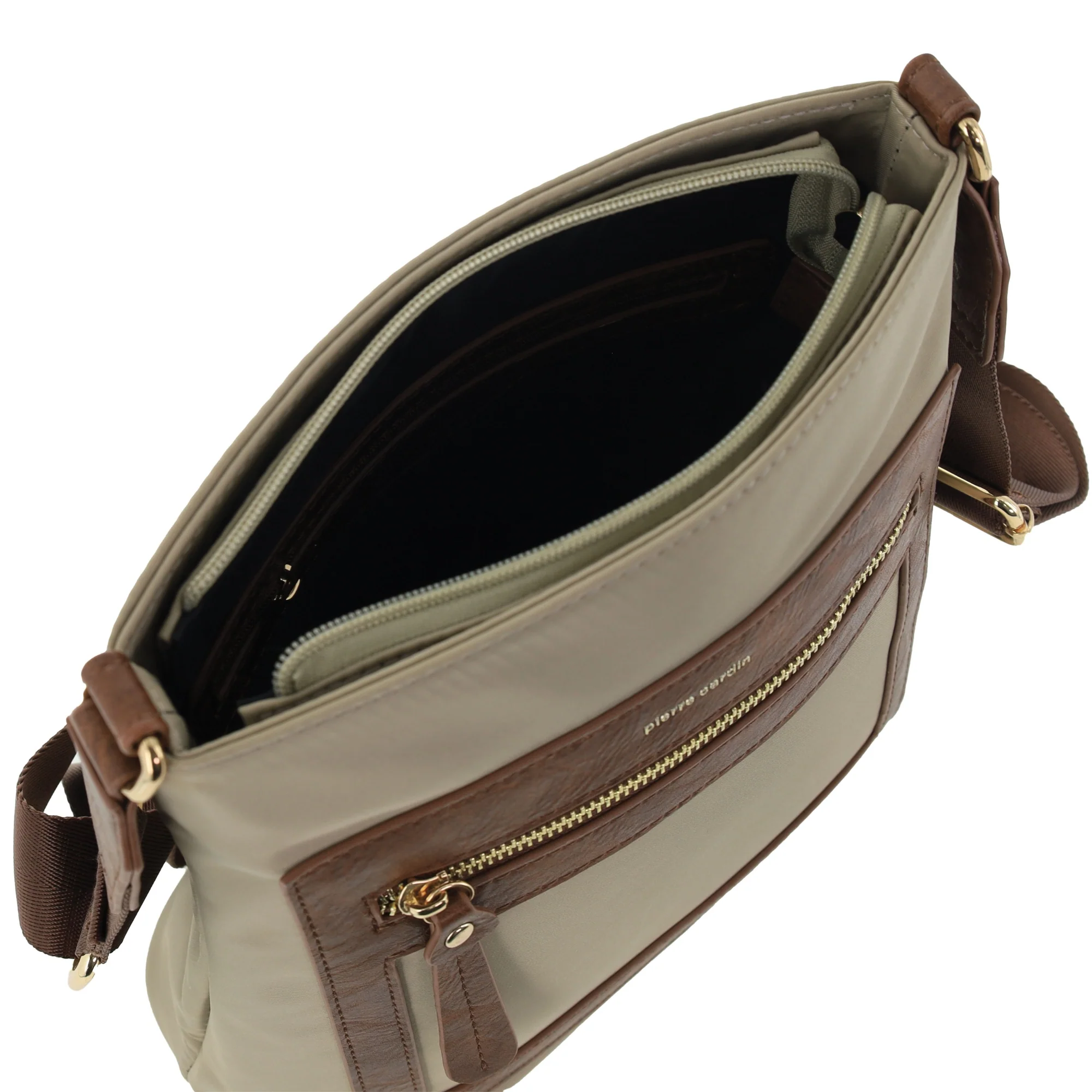 Pierre Cardin RFID Lightweight Nylon Crossbody Bag - Image 2