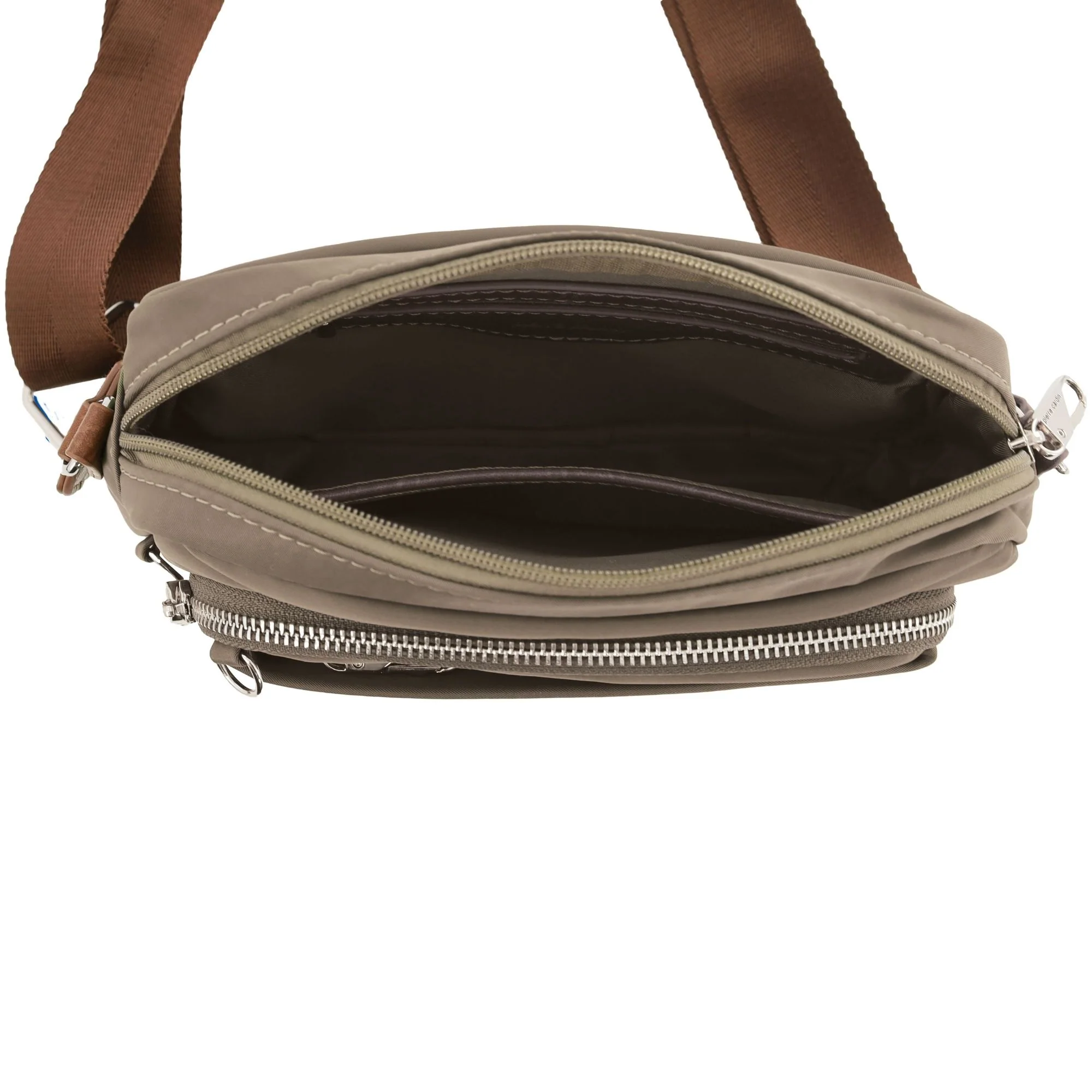 Pierre Cardin RFID Anti-Theft Nylon Crossbody Bag - Image 3