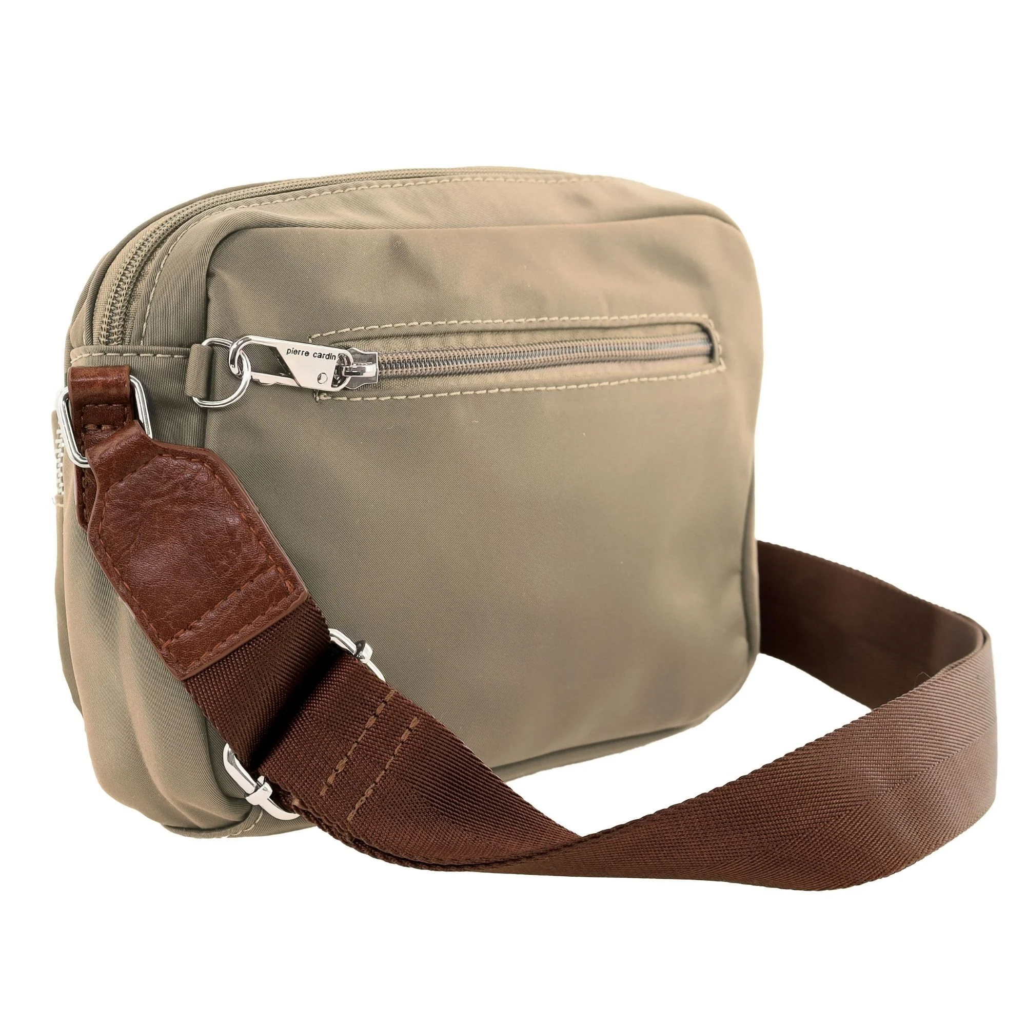Pierre Cardin RFID Anti-Theft Nylon Crossbody Bag - Image 4
