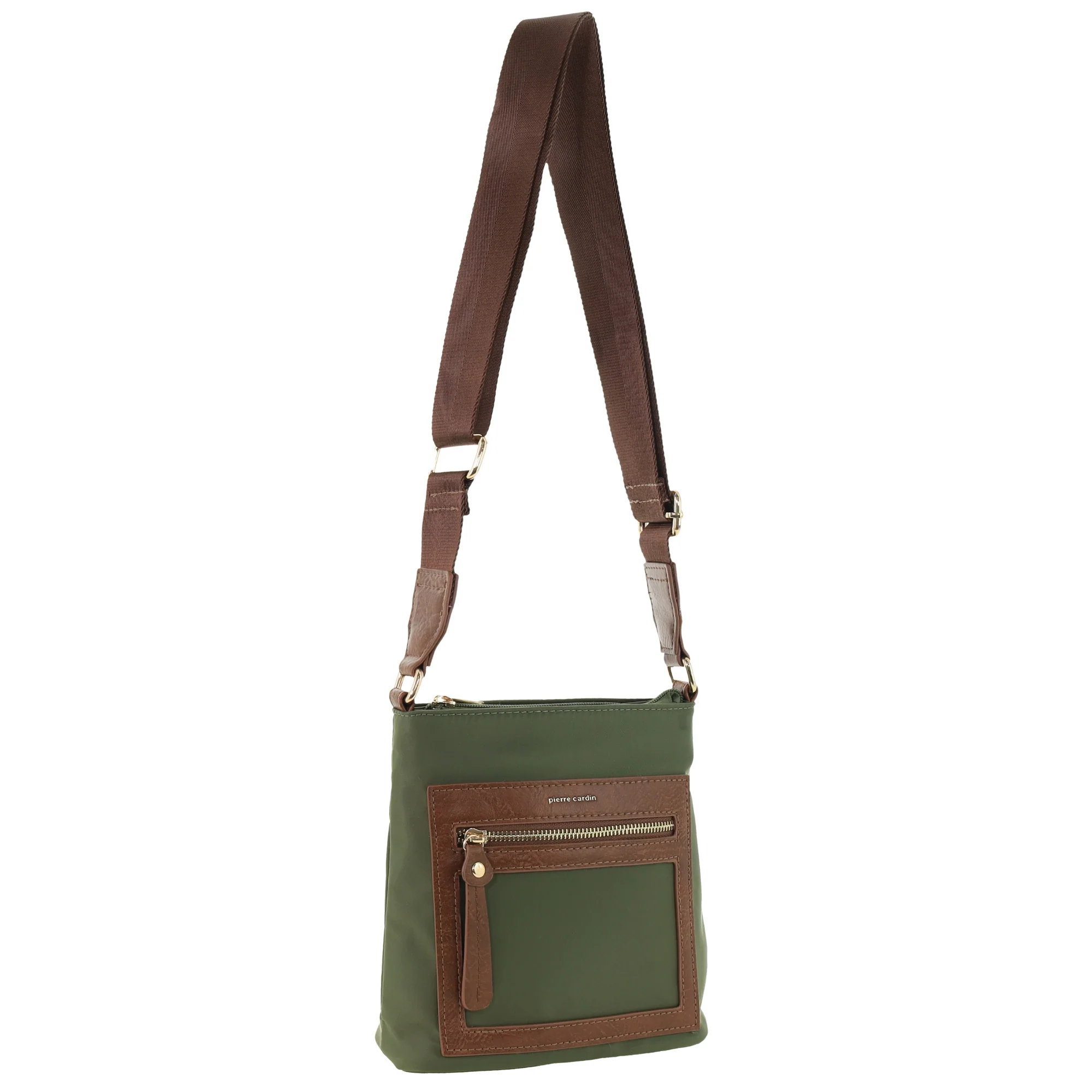 Pierre Cardin RFID Lightweight Nylon Crossbody Bag