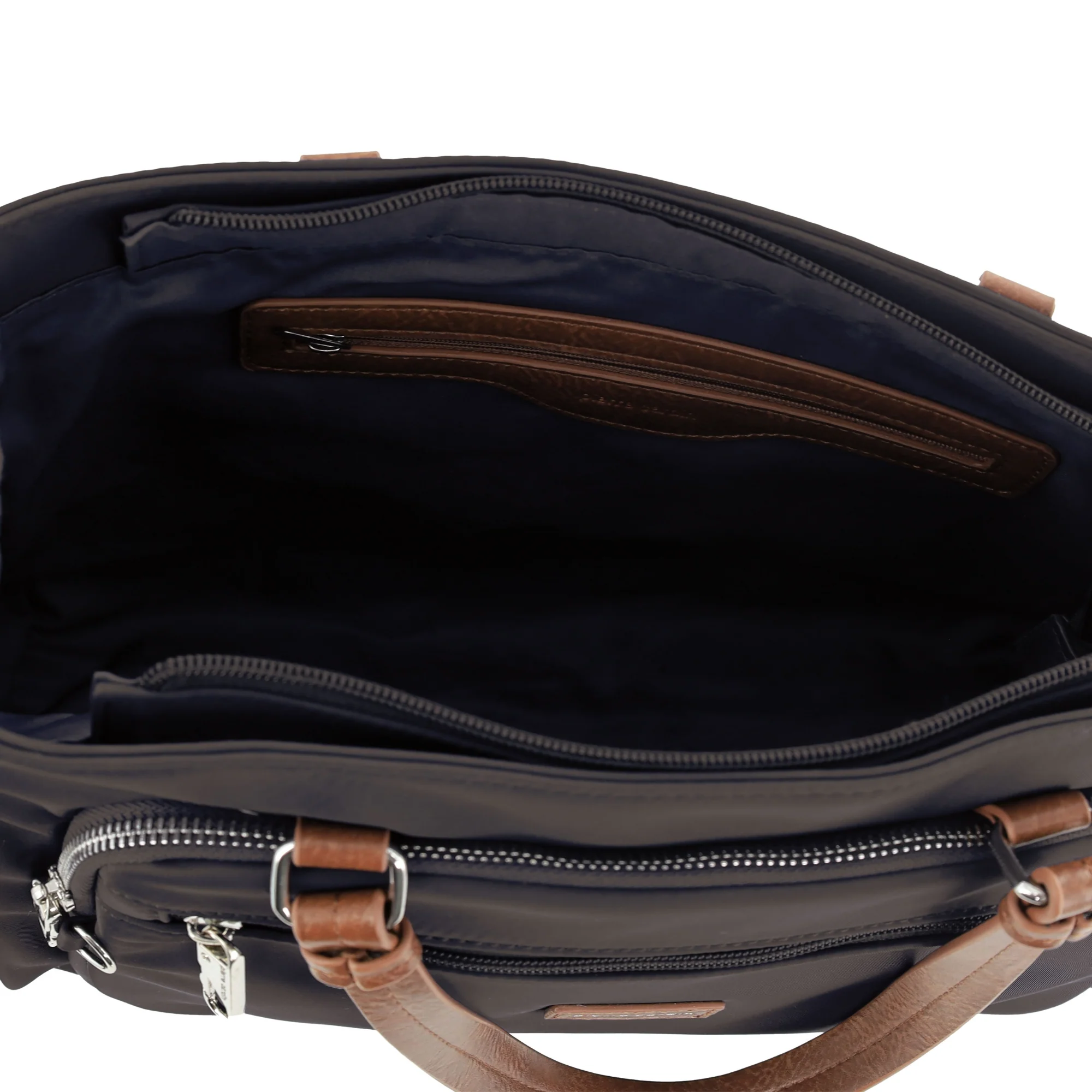 Pierre Cardin RFID Anti-Theft Nylon Mini Tote with Crossbody - Image 2