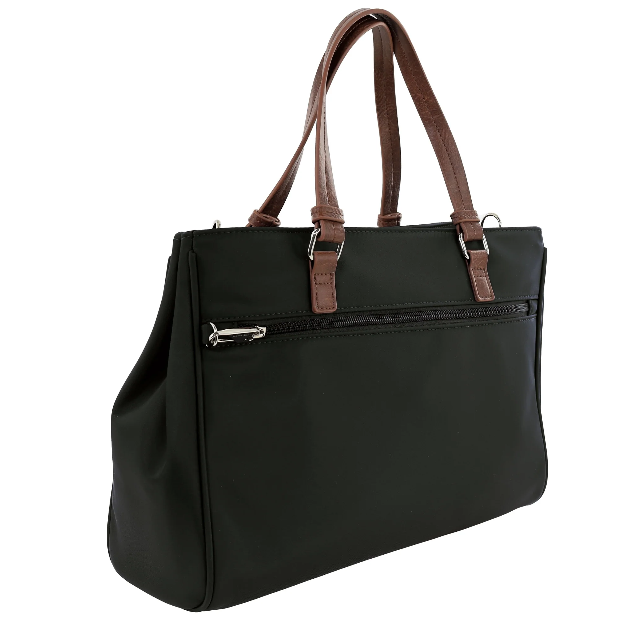 Pierre Cardin RFID Anti-Theft Nylon Mini Tote with Crossbody - Image 3
