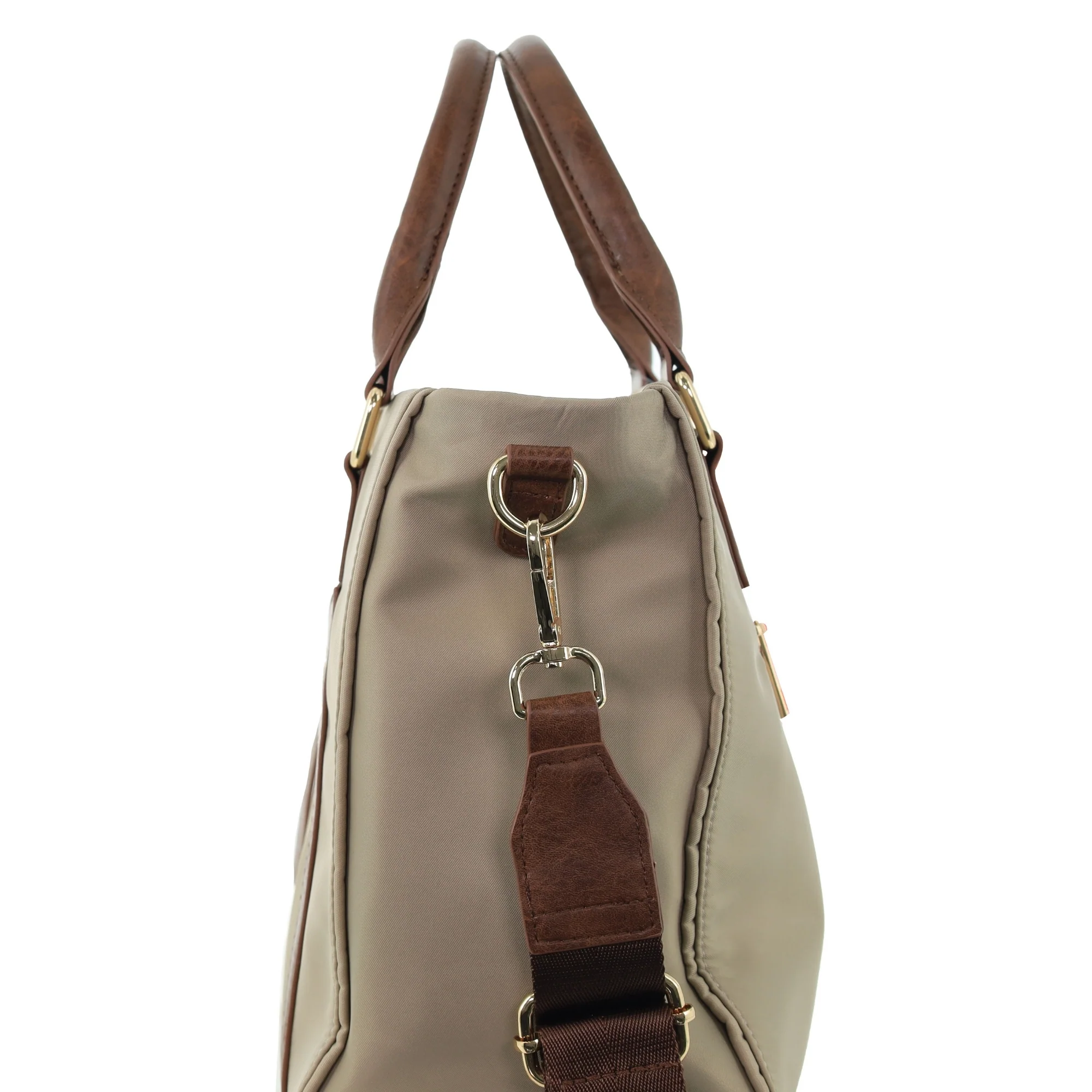Pierre Cardin RFID Lightweight Nylon Mini Tote with Crossbody - Image 7