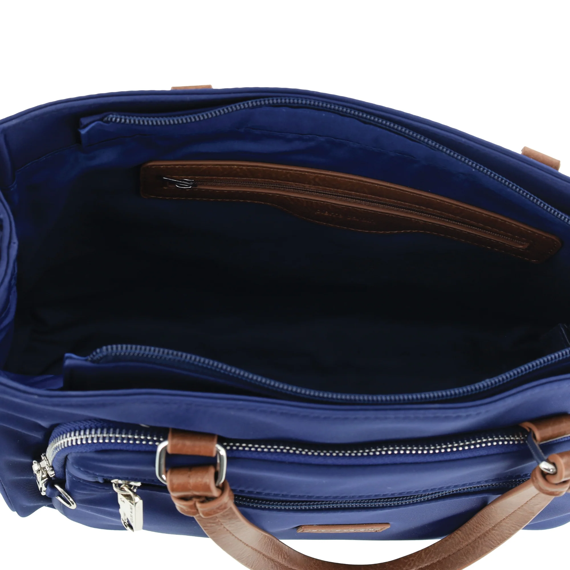 Pierre Cardin RFID Anti-Theft Nylon Mini Tote with Crossbody - Image 3