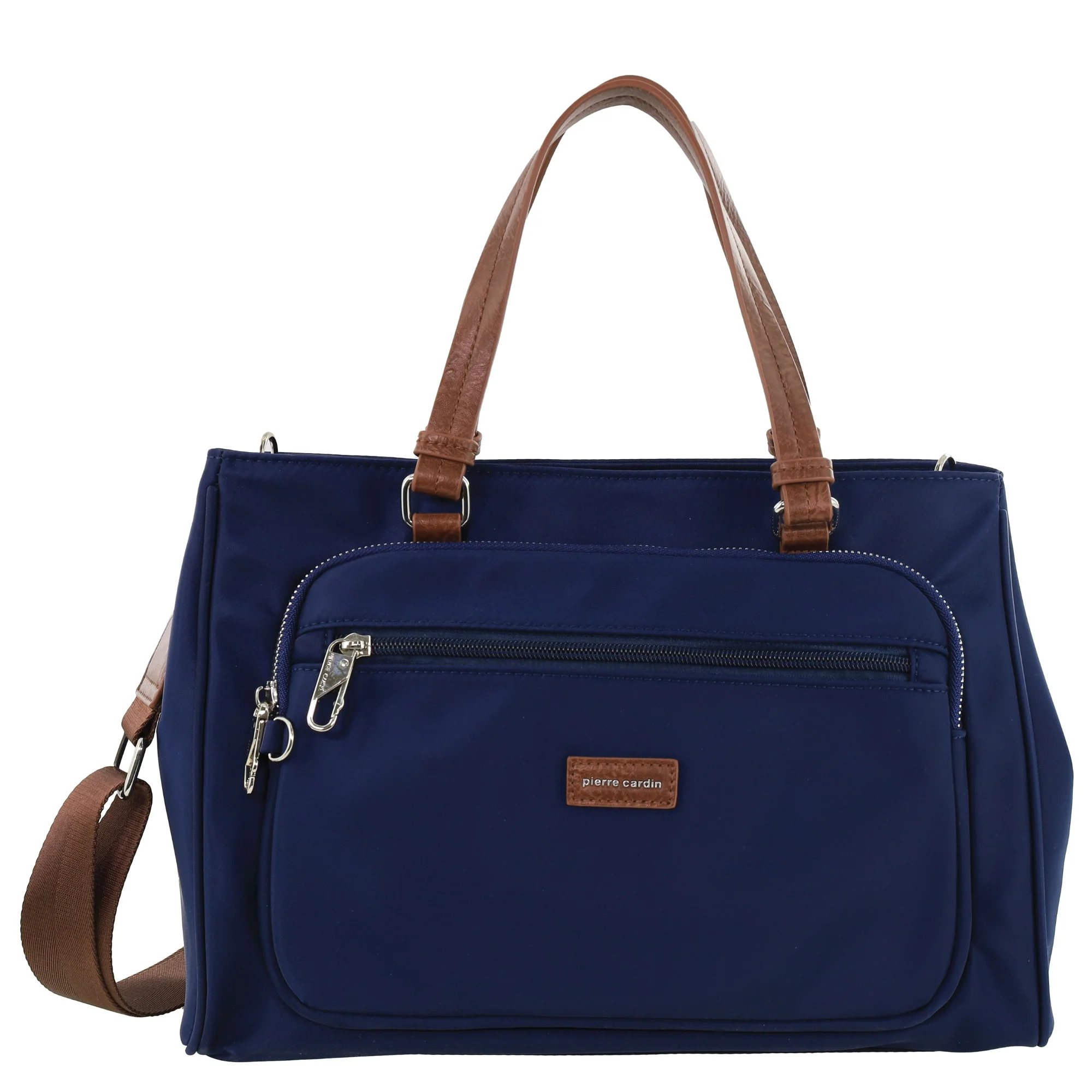 Pierre Cardin RFID Anti-Theft Nylon Mini Tote with Crossbody - Image 5