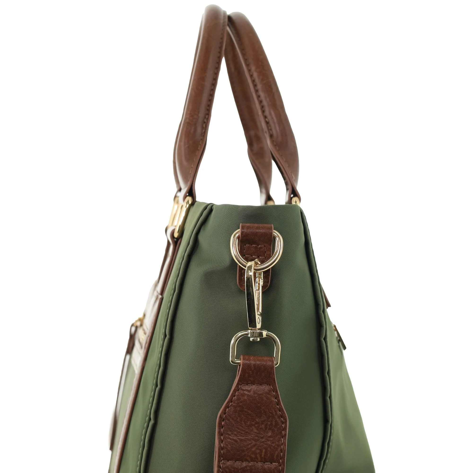 Pierre Cardin RFID Lightweight Nylon Mini Tote with Crossbody - Image 7