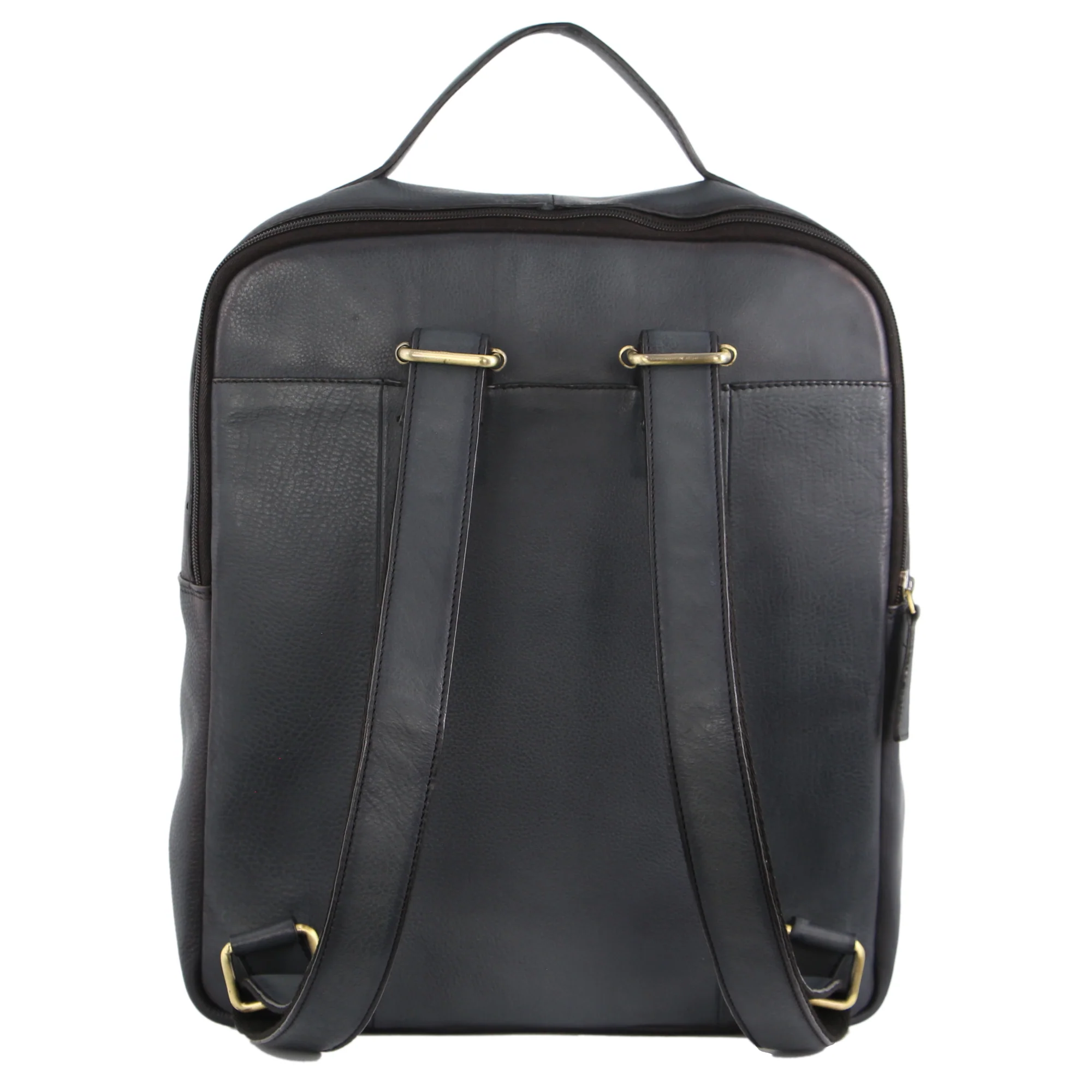 Pierre Cardin Rustic Leather Business Backpack/Computer Bag - Image 3