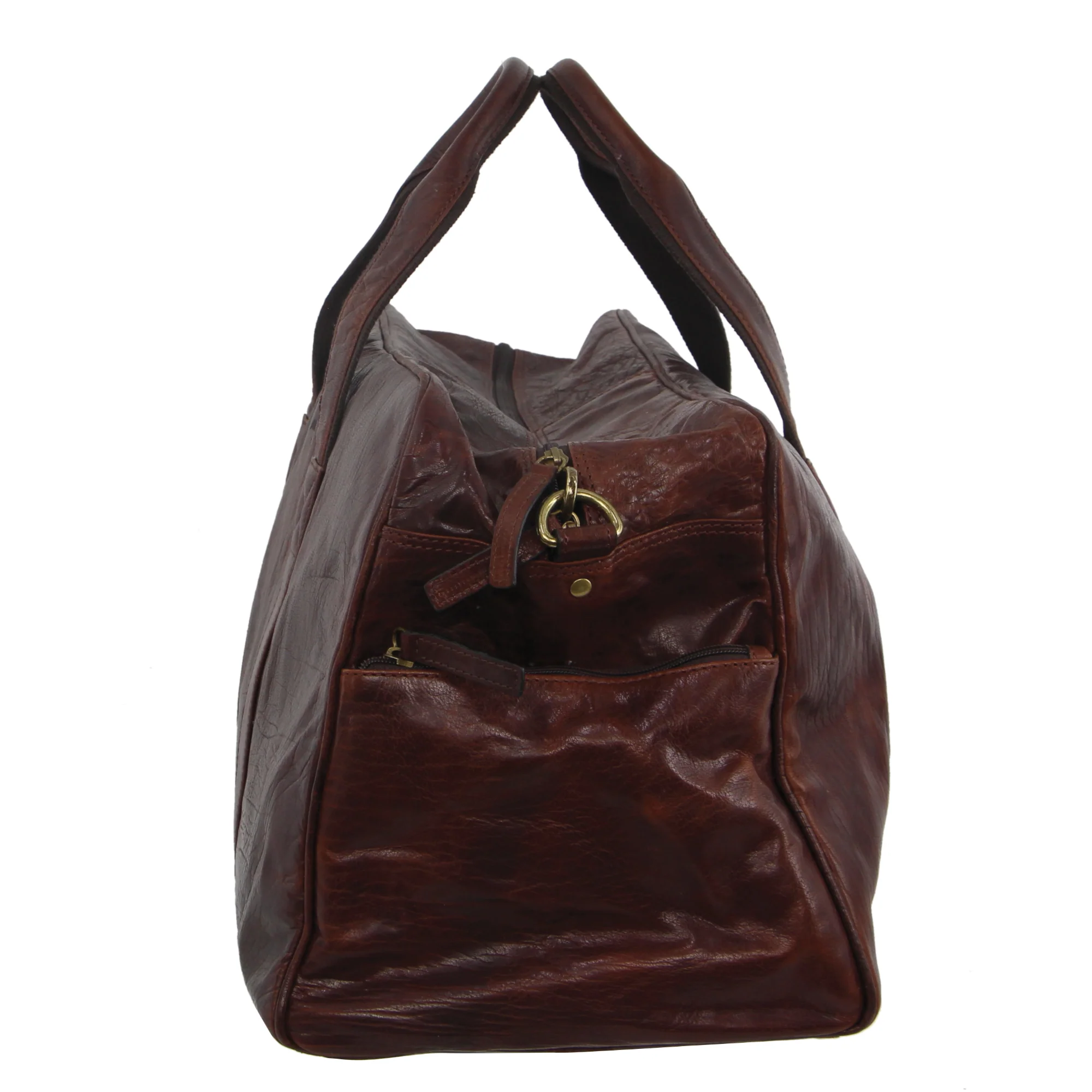 Pierre Cardin Rustic Leather Business/Overnight Bag - Image 2