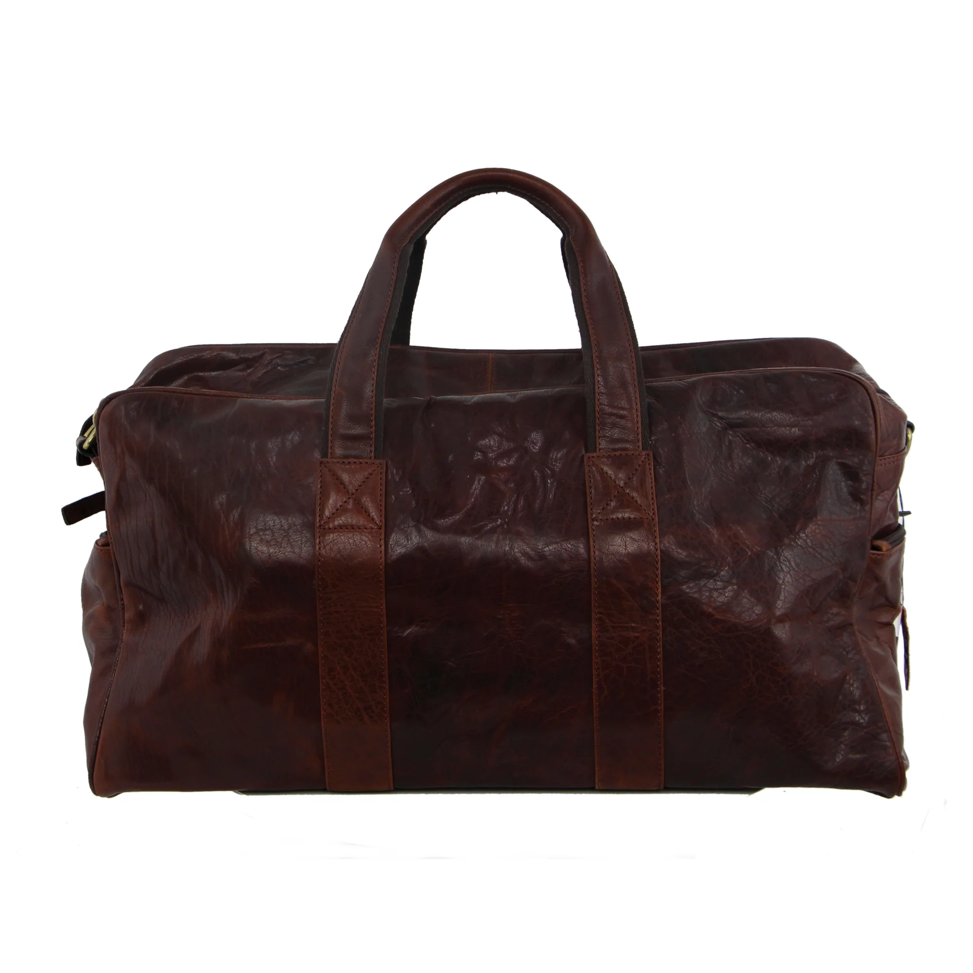 Pierre Cardin Rustic Leather Business/Overnight Bag - Image 3