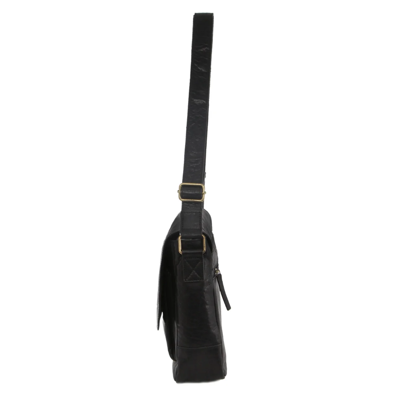 Pierre Cardin Rustic Leather Computer/Messenger Bag - Image 3
