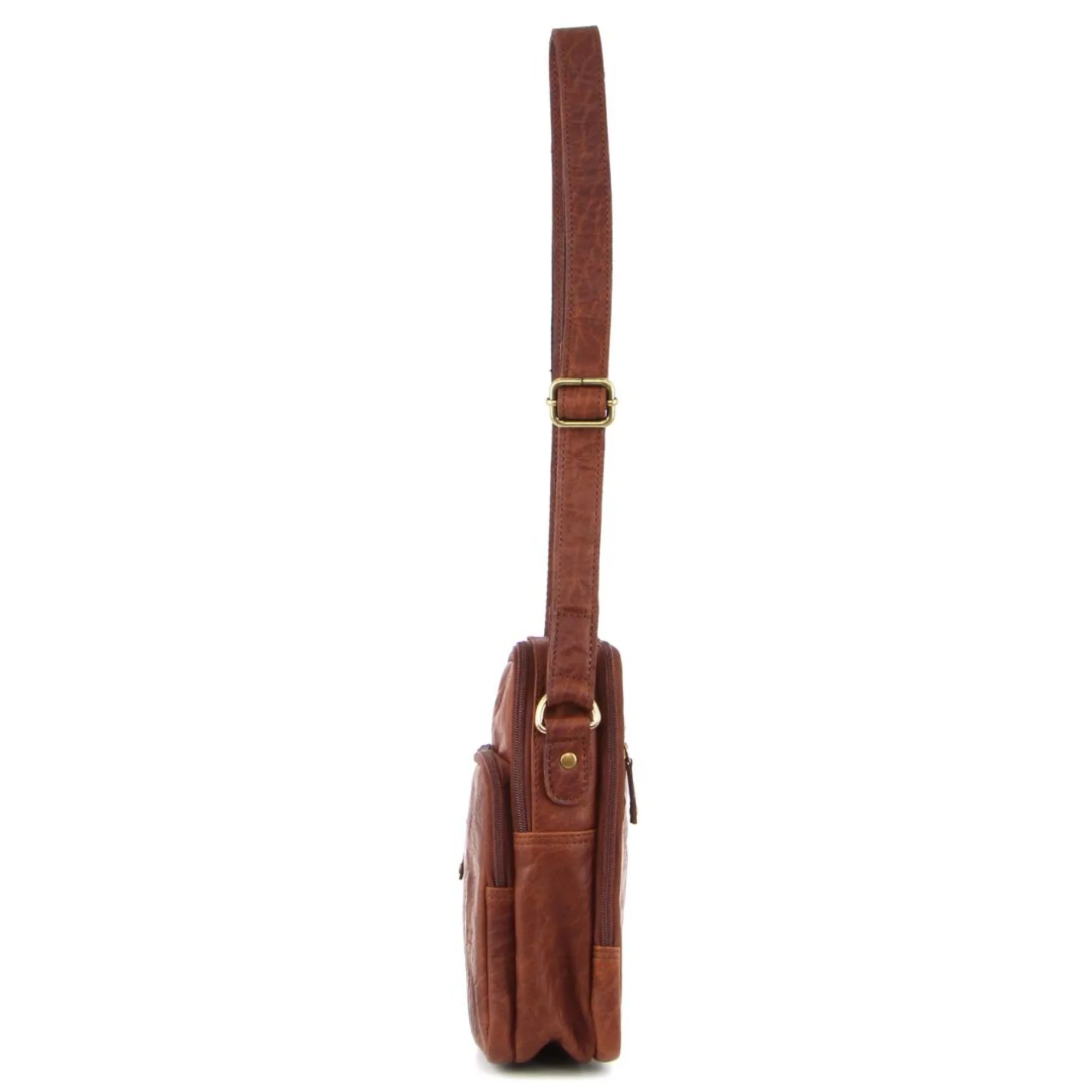 Pierre Cardin Rustic Leather Crossbody Bag - Image 2