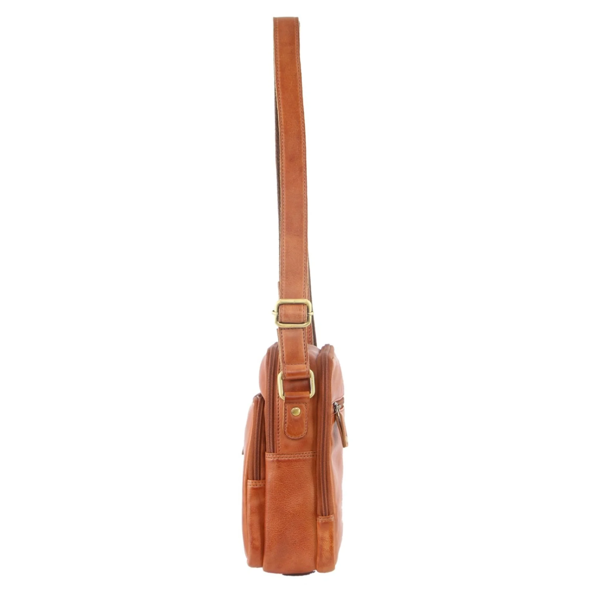 Pierre Cardin Rustic Leather Crossbody Bag - Image 4
