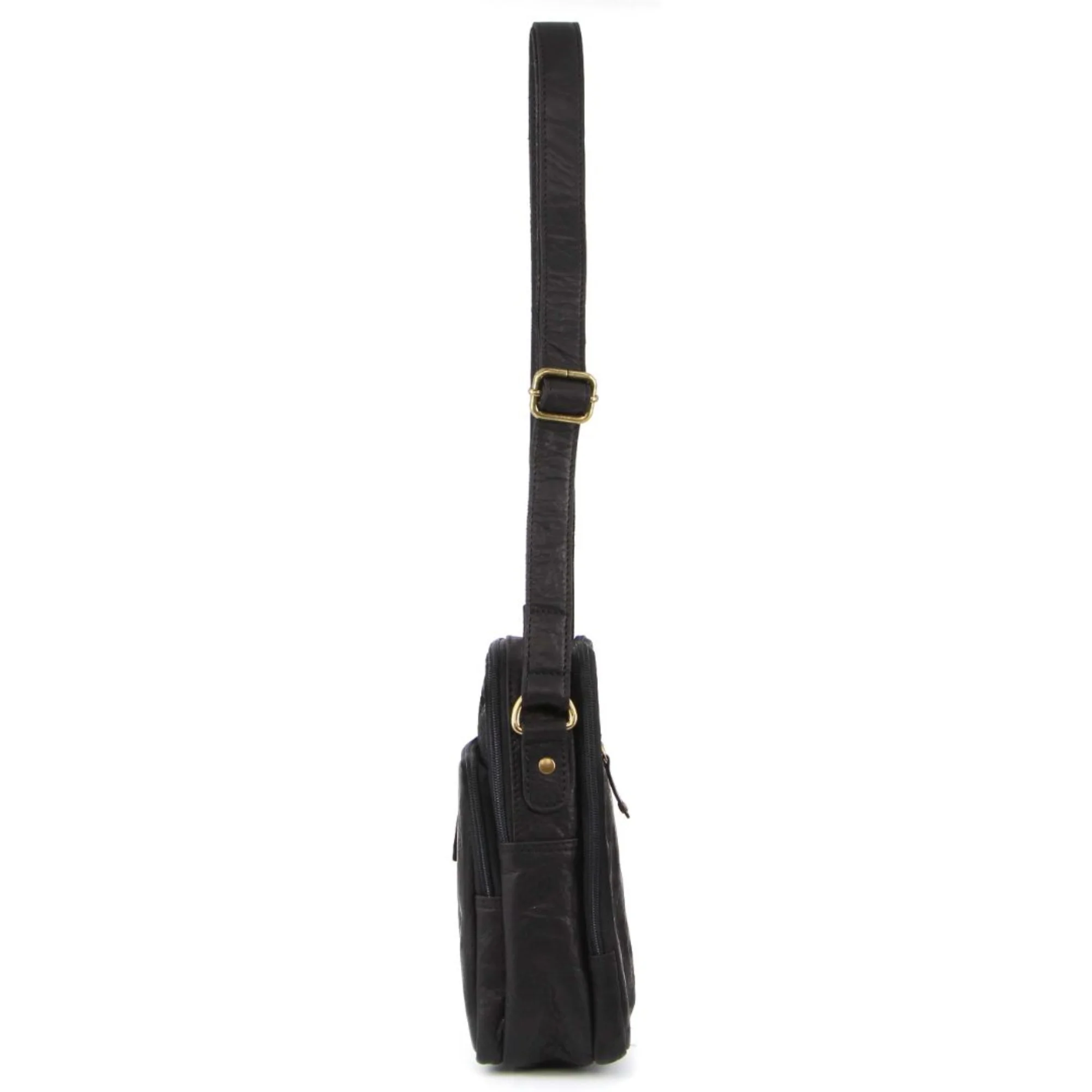 Pierre Cardin Rustic Leather Crossbody Bag - Image 2