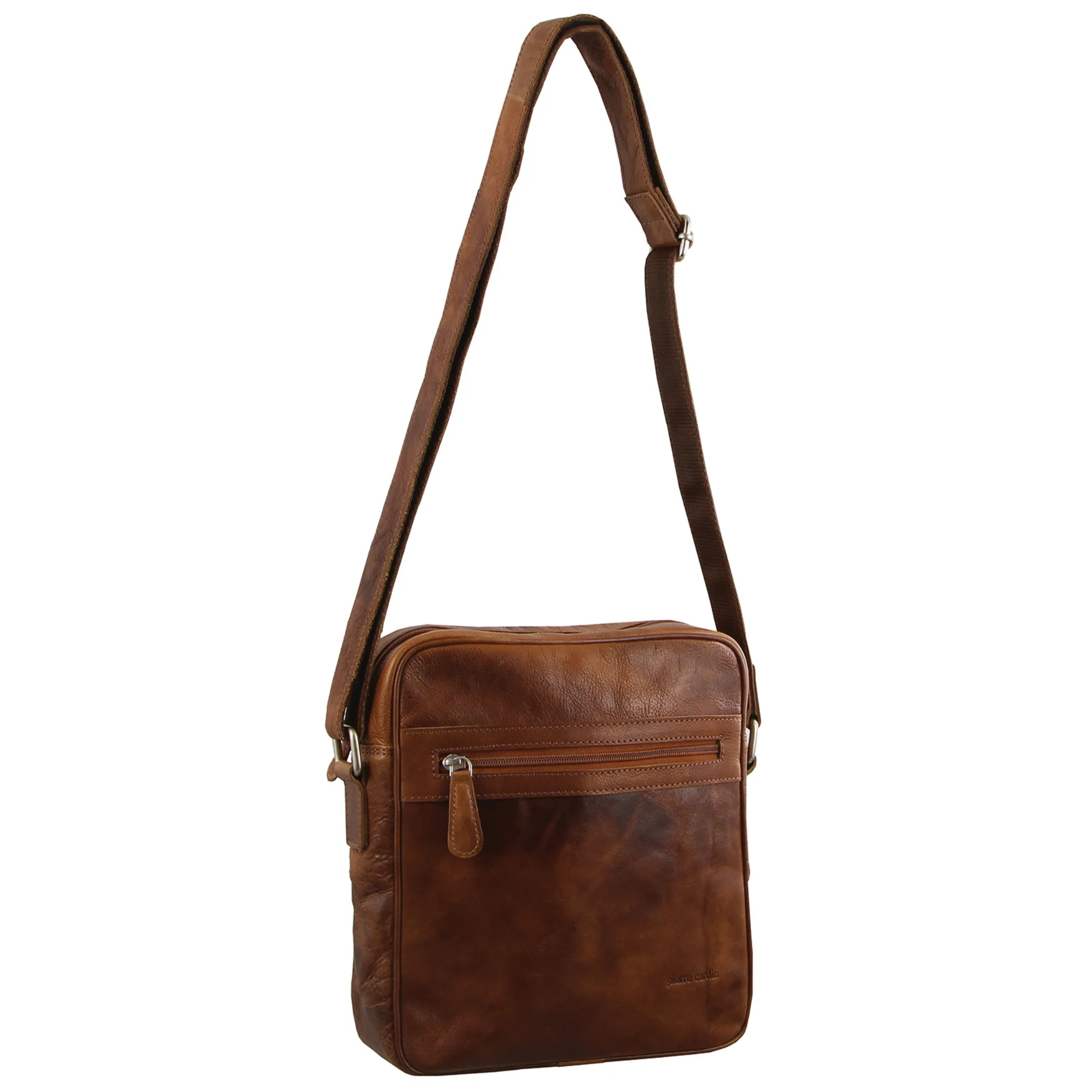 Pierre Cardin Rustic Leather iPad Bag
