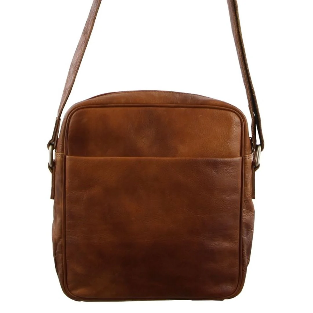 Pierre Cardin Rustic Leather iPad Bag - Image 5