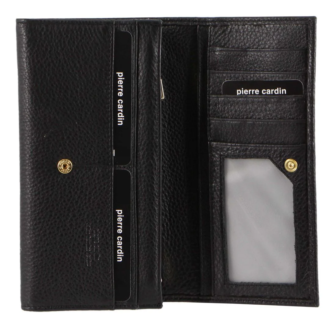 Pierre Cardin Rustic Leather Ladies Wallet - Image 2