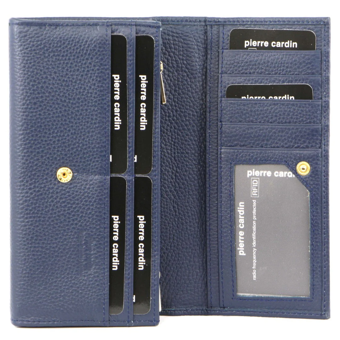Pierre Cardin Rustic Leather Ladies Wallet - Image 2