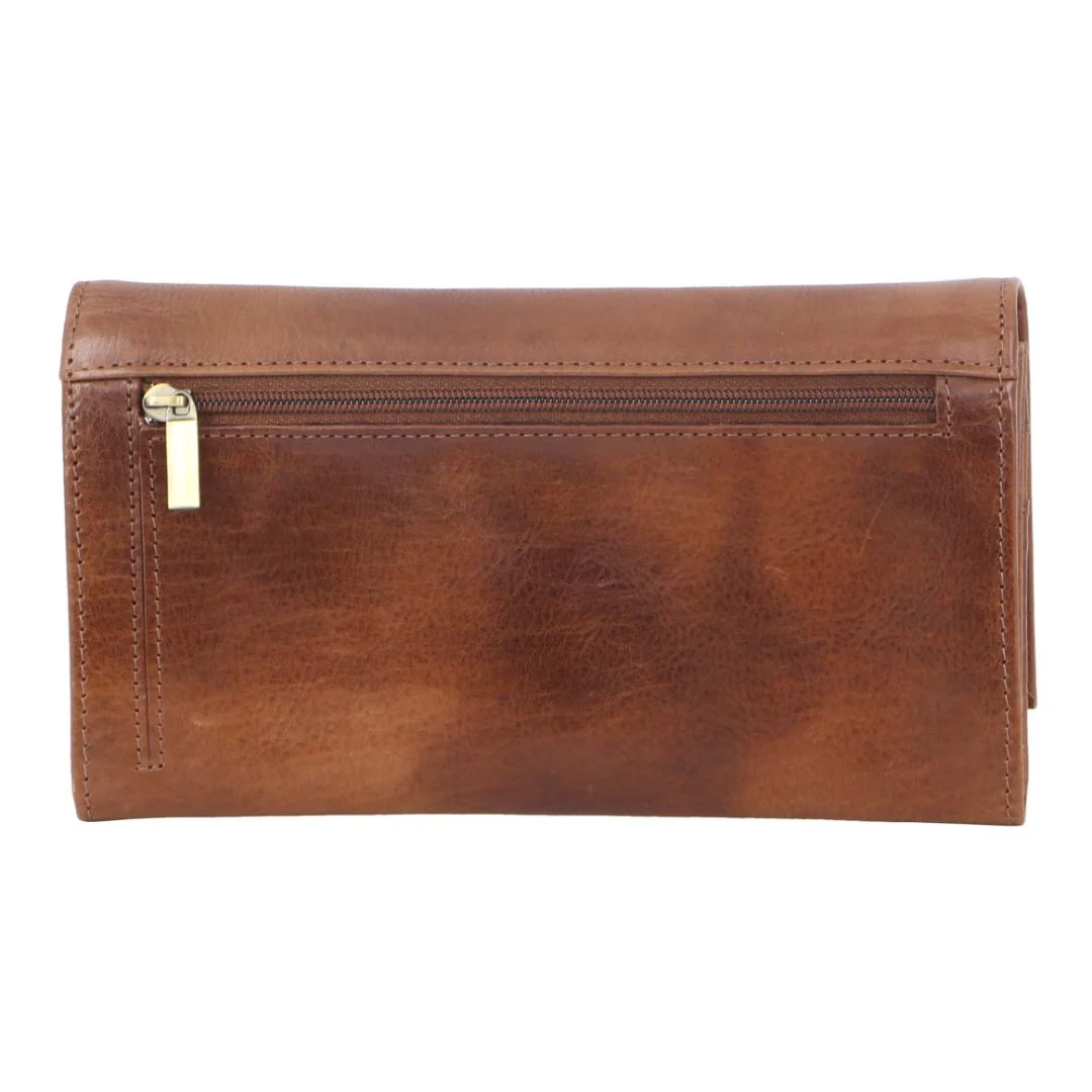 Pierre Cardin Rustic Leather Ladies Wallet - Image 3