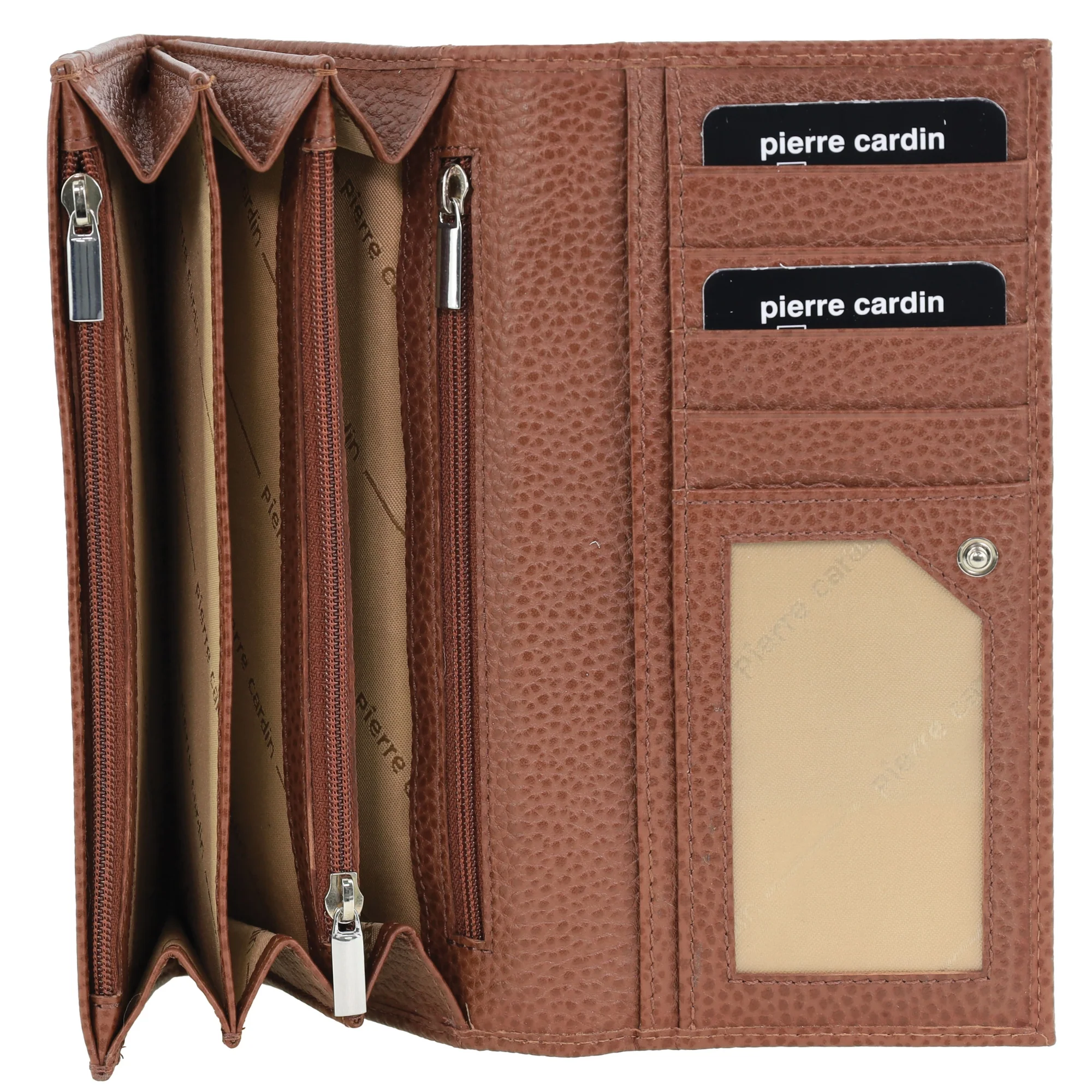 Pierre Cardin Rustic Leather Ladies Wallet - Image 2