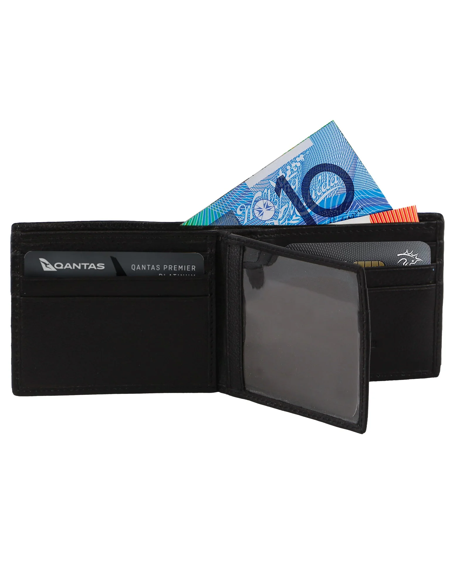 Pierre Cardin Rustic Leather Men's Bi-Fold Slimline Wallet - Image 2