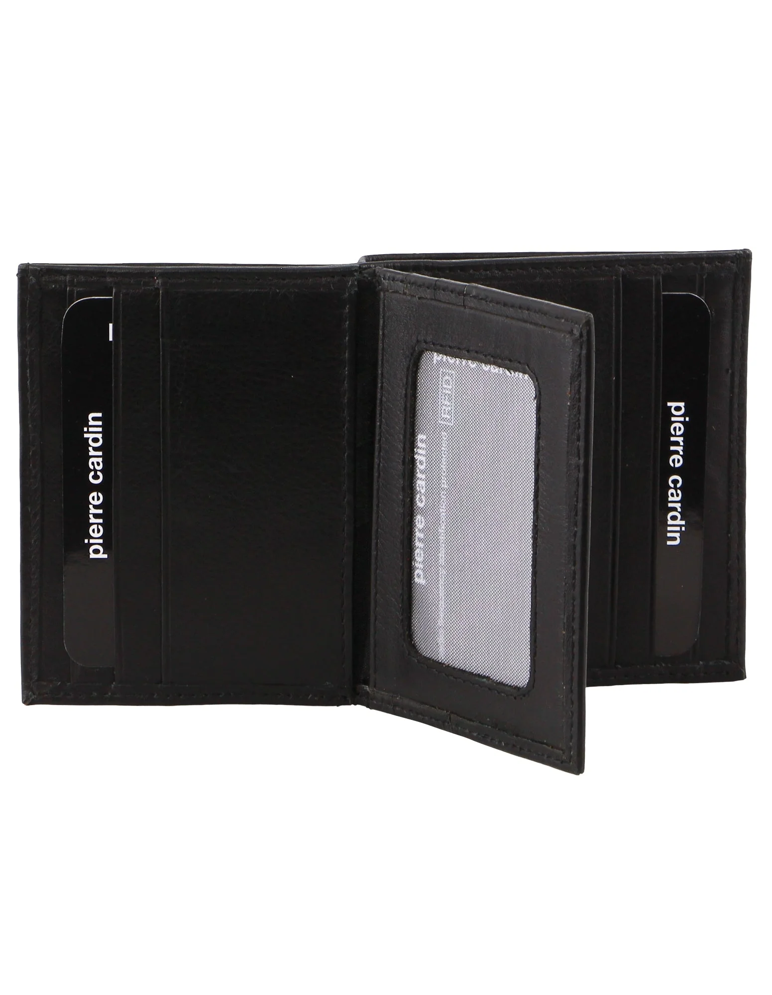 Pierre Cardin Rustic Leather Men's Slim Bi-Fold Wallet - Image 3