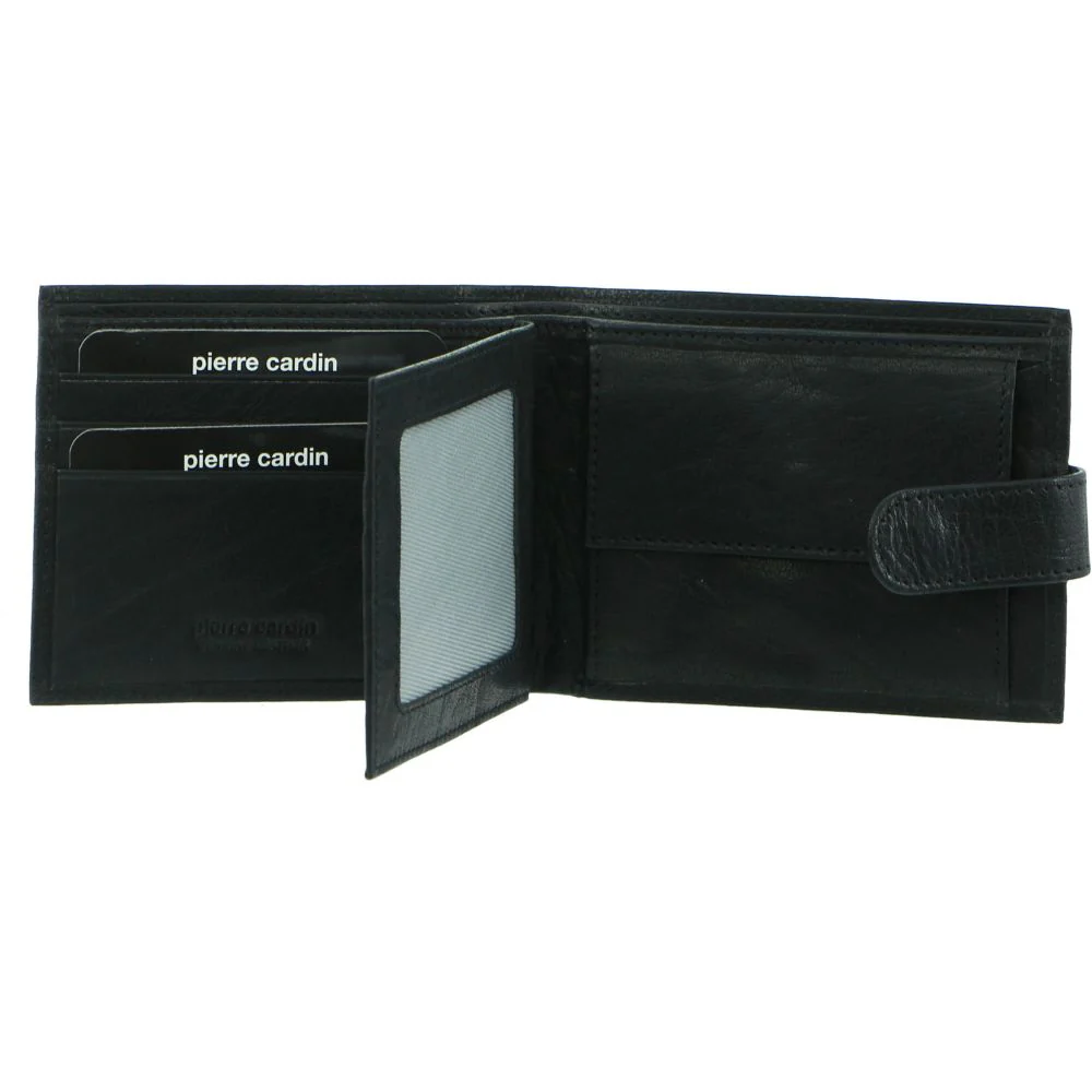 Pierre Cardin Rustic Leather Men's Wallet - Image 2