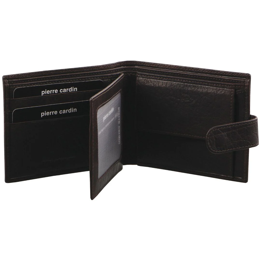 Pierre Cardin Rustic Leather Men's Wallet - Image 2