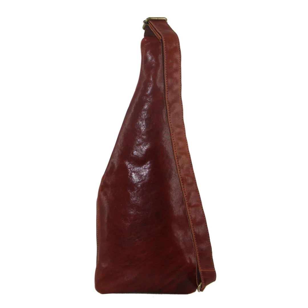 Pierre Cardin Rustic Leather Sling Bag - Image 4