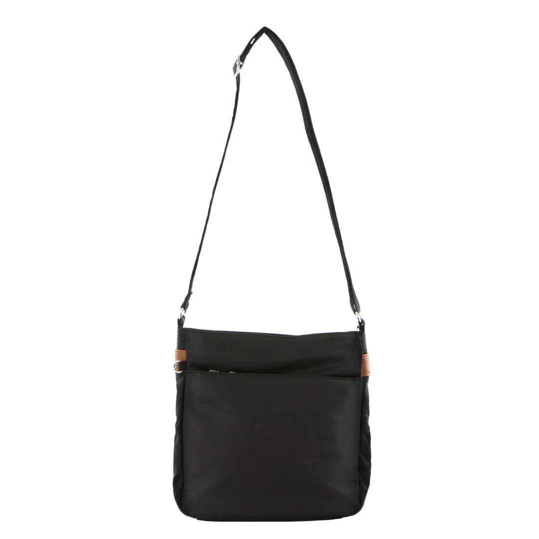 Pierre Cardin Nylon Anti-Theft Cross Body Bag - Image 4