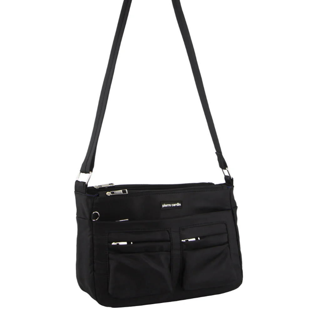 Pierre Cardin Nylon Anti-Theft Cross Body Bag - Image 2