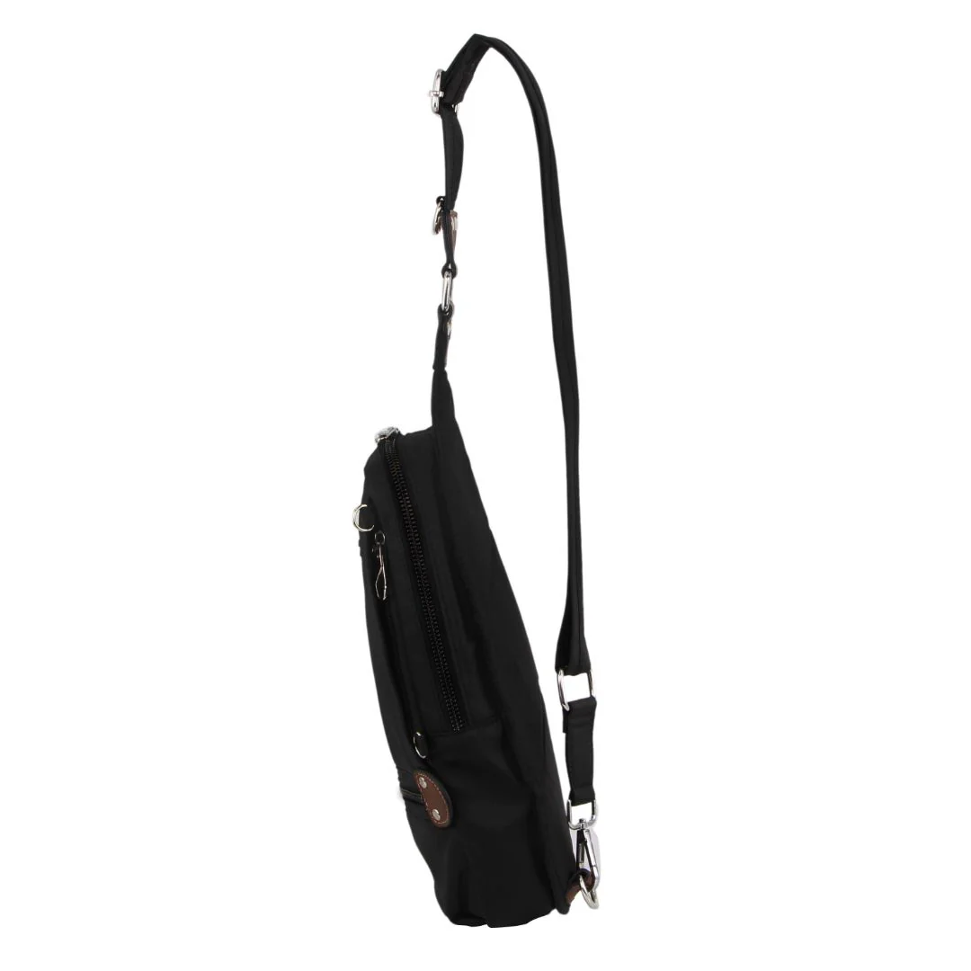 Pierre Cardin Nylon Anti-Theft Cross Body Bag - Image 3