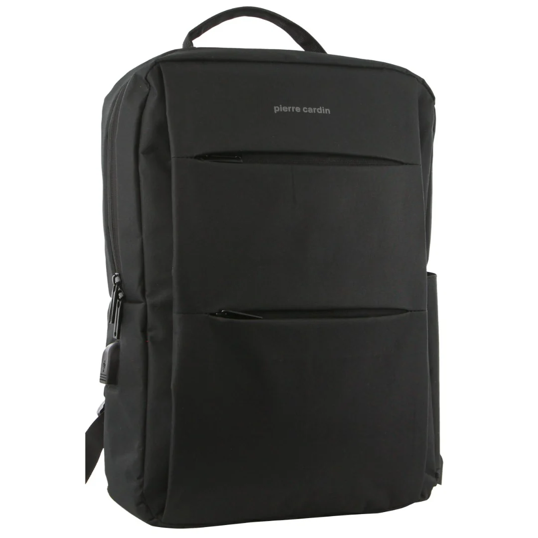 Pierre Cardin Travel & Business Backpack with Built-in USB Port