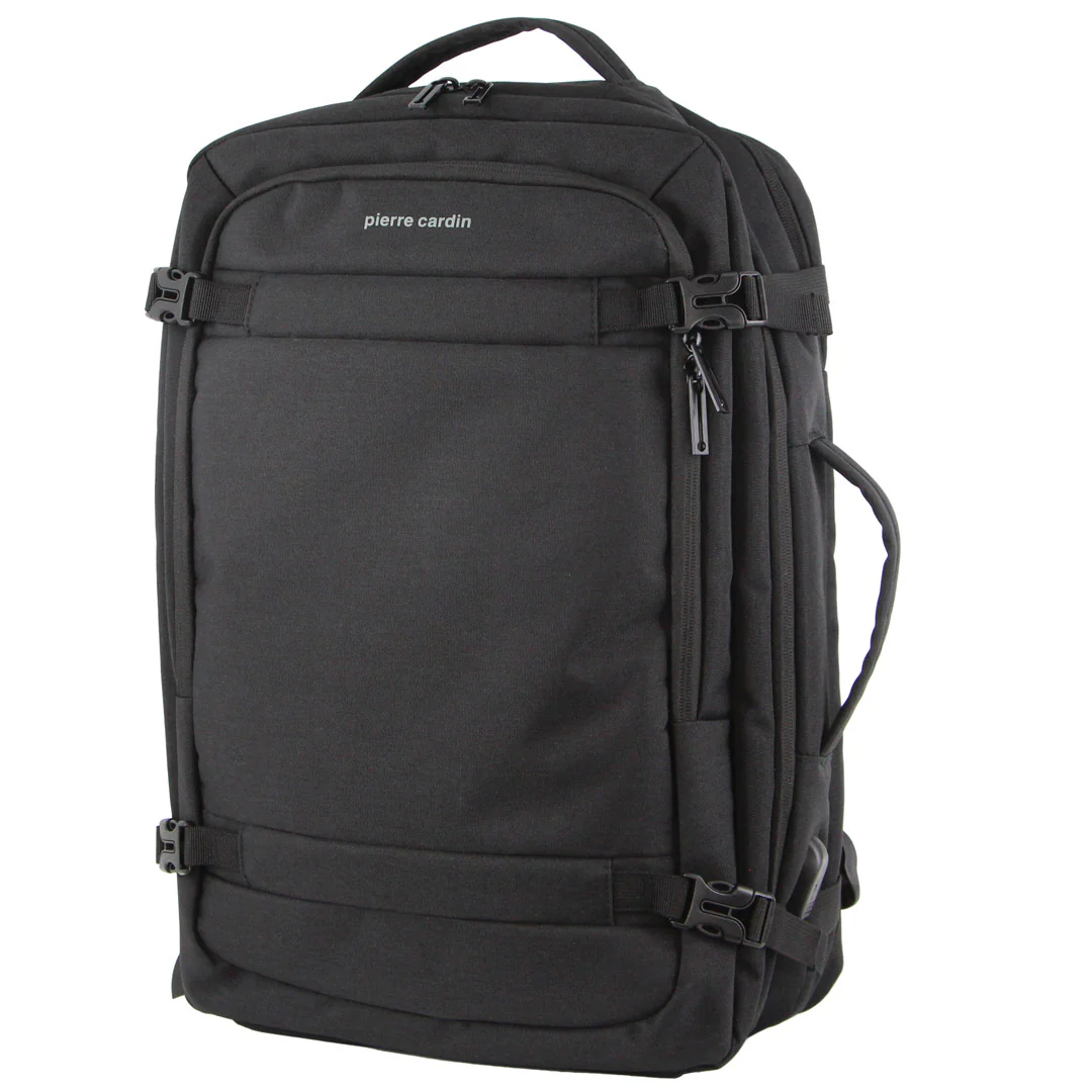 Pierre Cardin Travel & Business Backpack with Built-in USB Port
