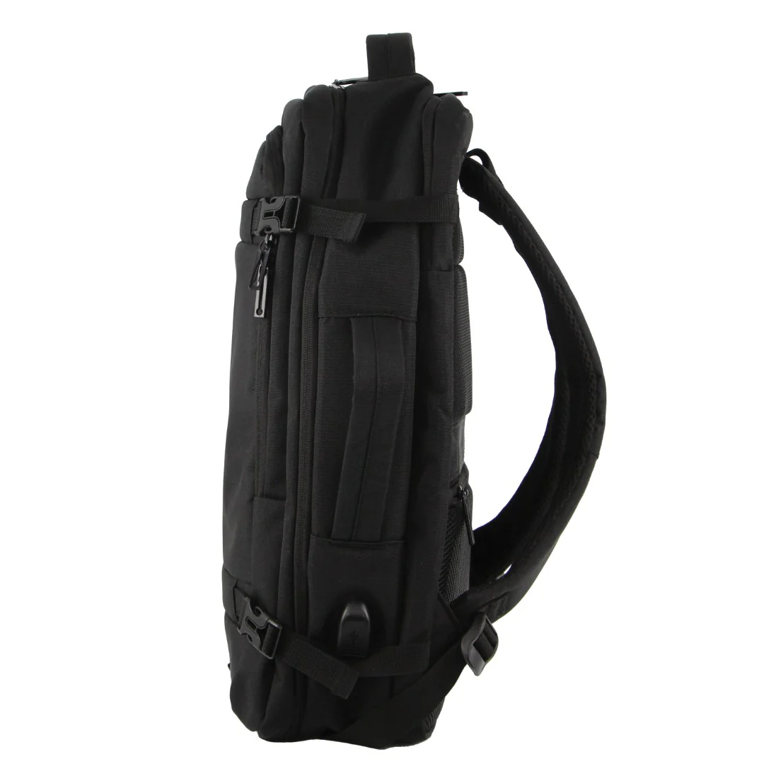 Pierre Cardin Travel & Business Backpack with Built-in USB Port - Image 2