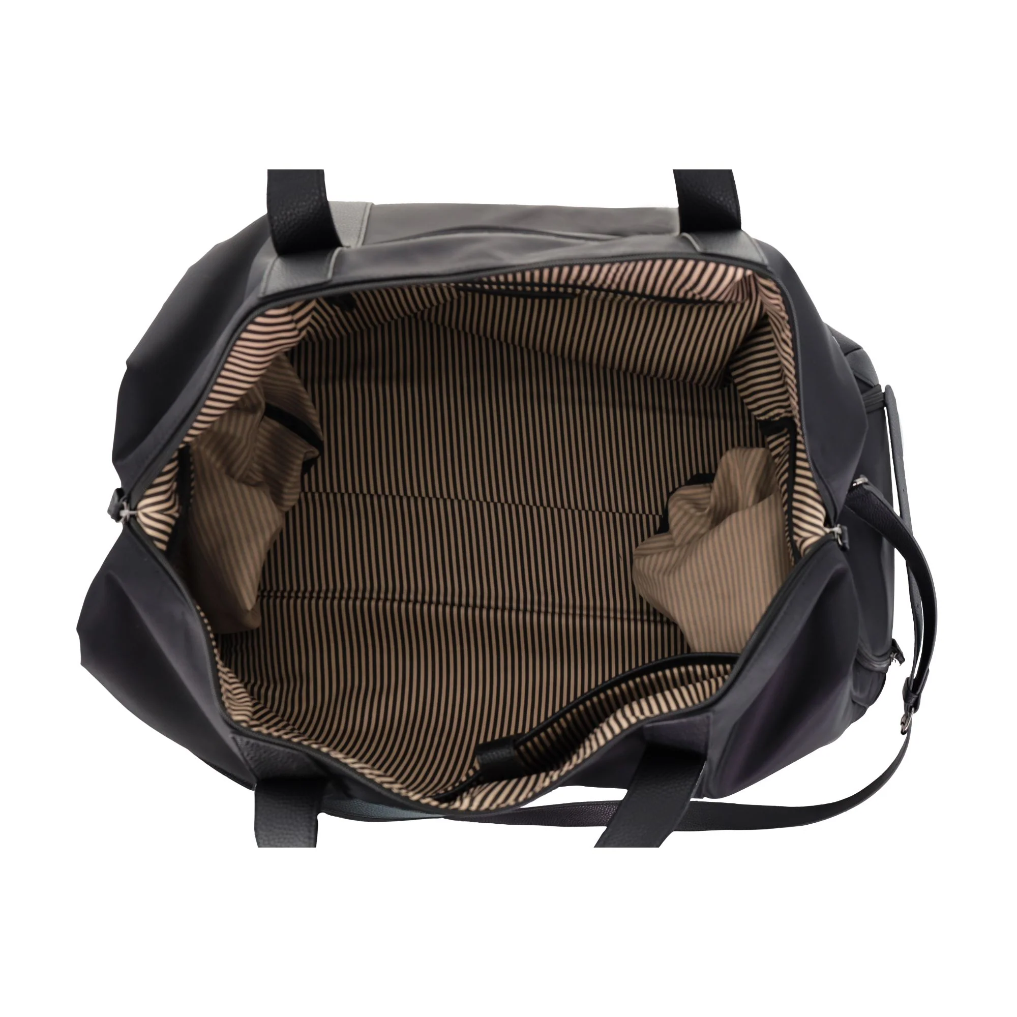 Pierre Cardin Unisex Nylon Overnight Bag - Image 3
