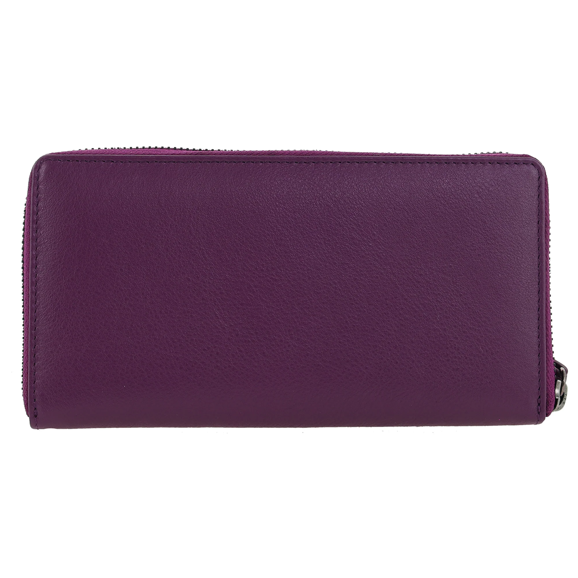 Pierre Cardin Women's Leather Zip around wallet w/ Wristlet - Image 4